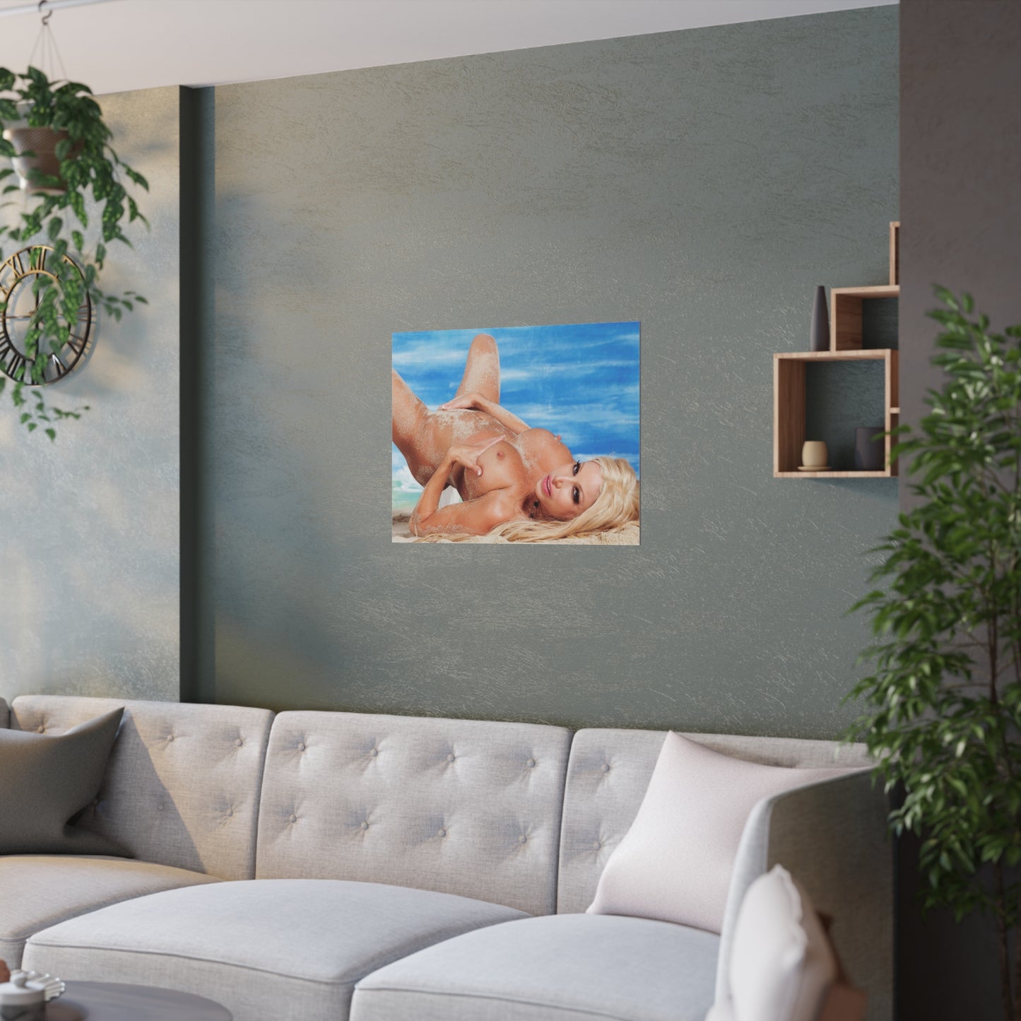Satin Posters (210gsm) Penthouse Pet April 2012 Gina Lynn