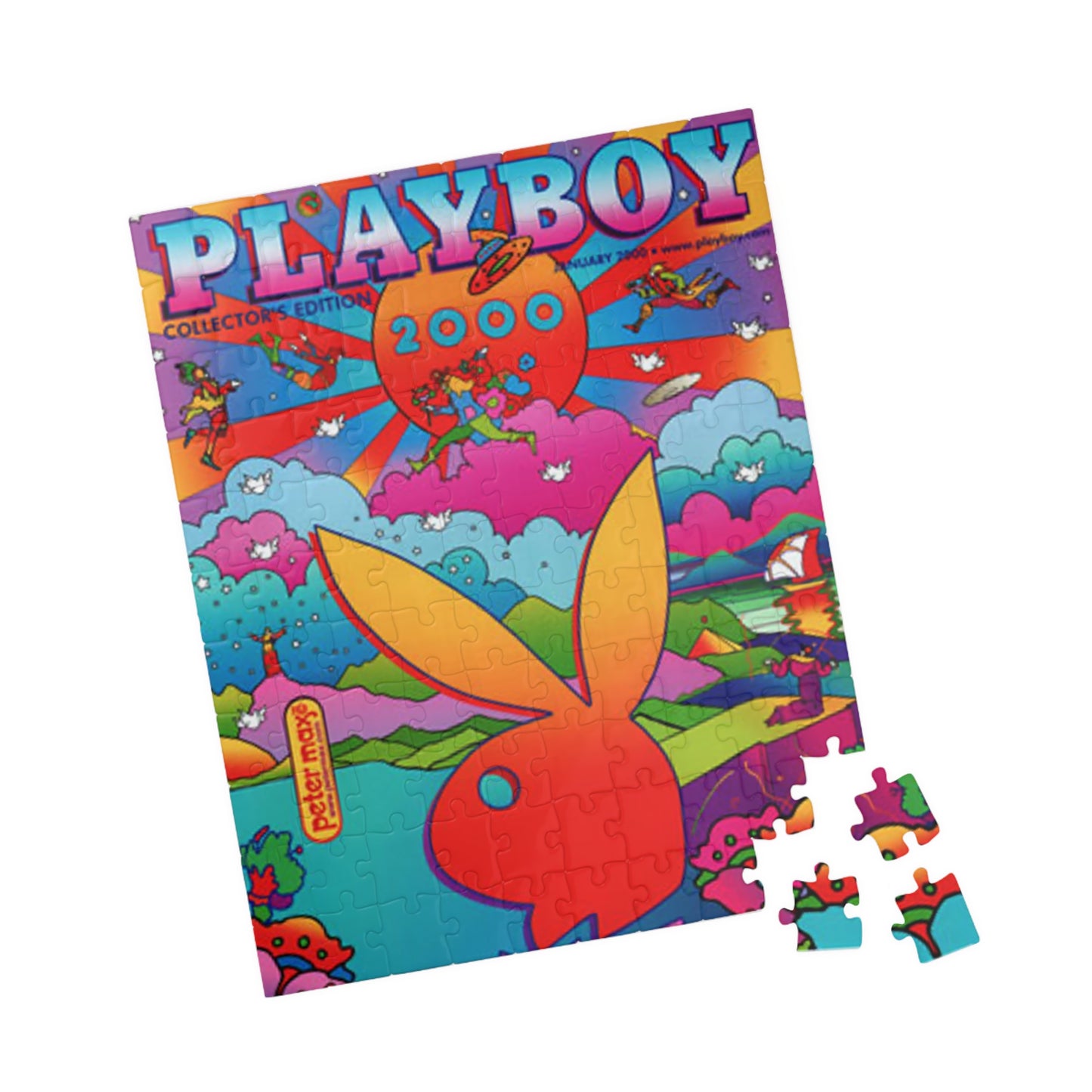 Puzzle (110, 252, 520, 1014-piece) Play Boy January 2000 Cover