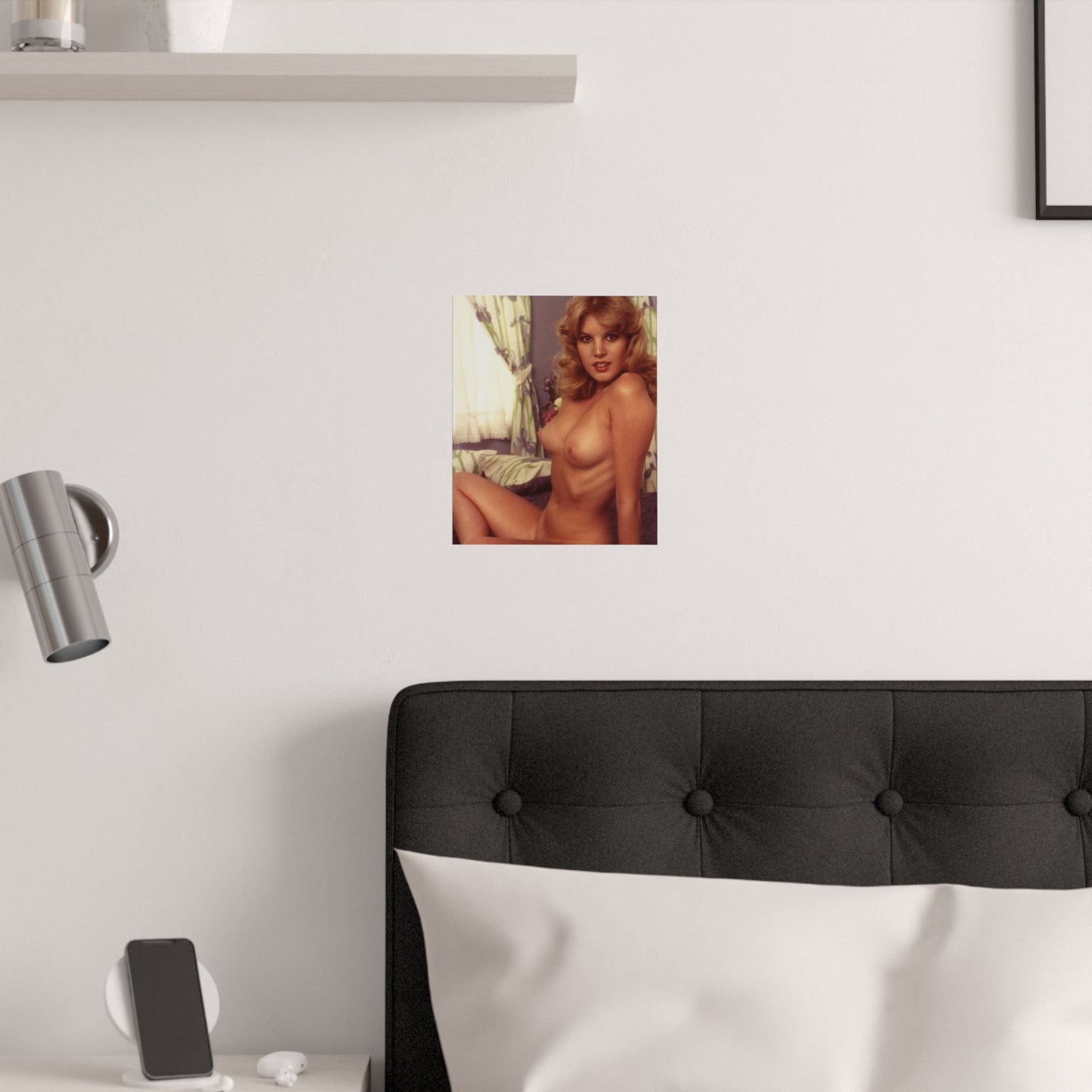 Satin Posters (210gsm) Retro Pornstar Shauna Grant Nude