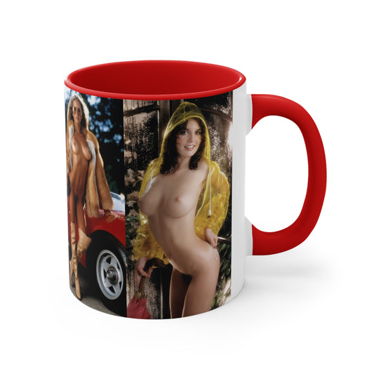 Accent Coffee Mug, 11oz Playboy Playmates 1981 January - April