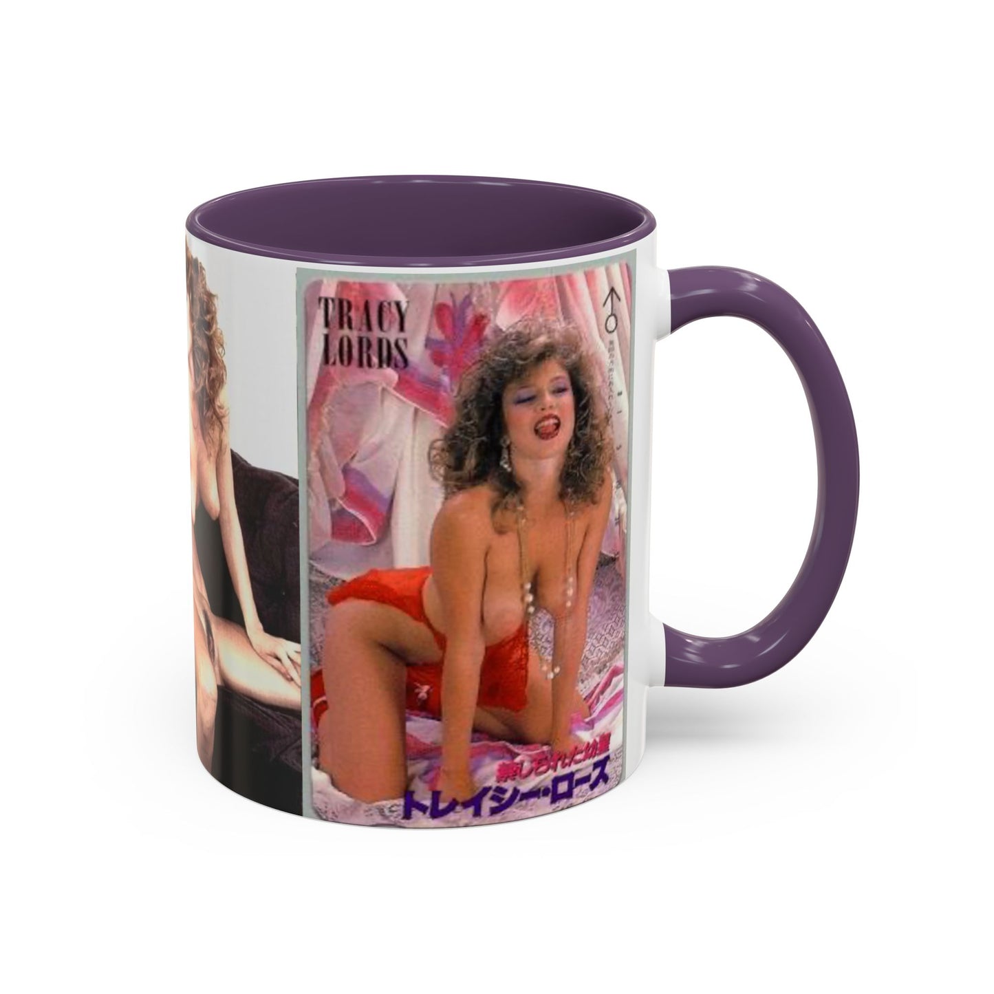 Accent Coffee Mug (11, 15oz) Traci Lords Nude