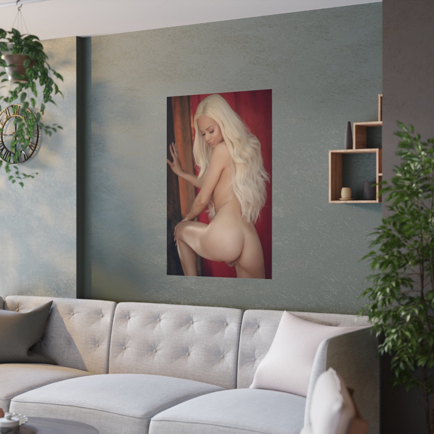 Satin Posters (210gsm) Elsa Jean Nude #2