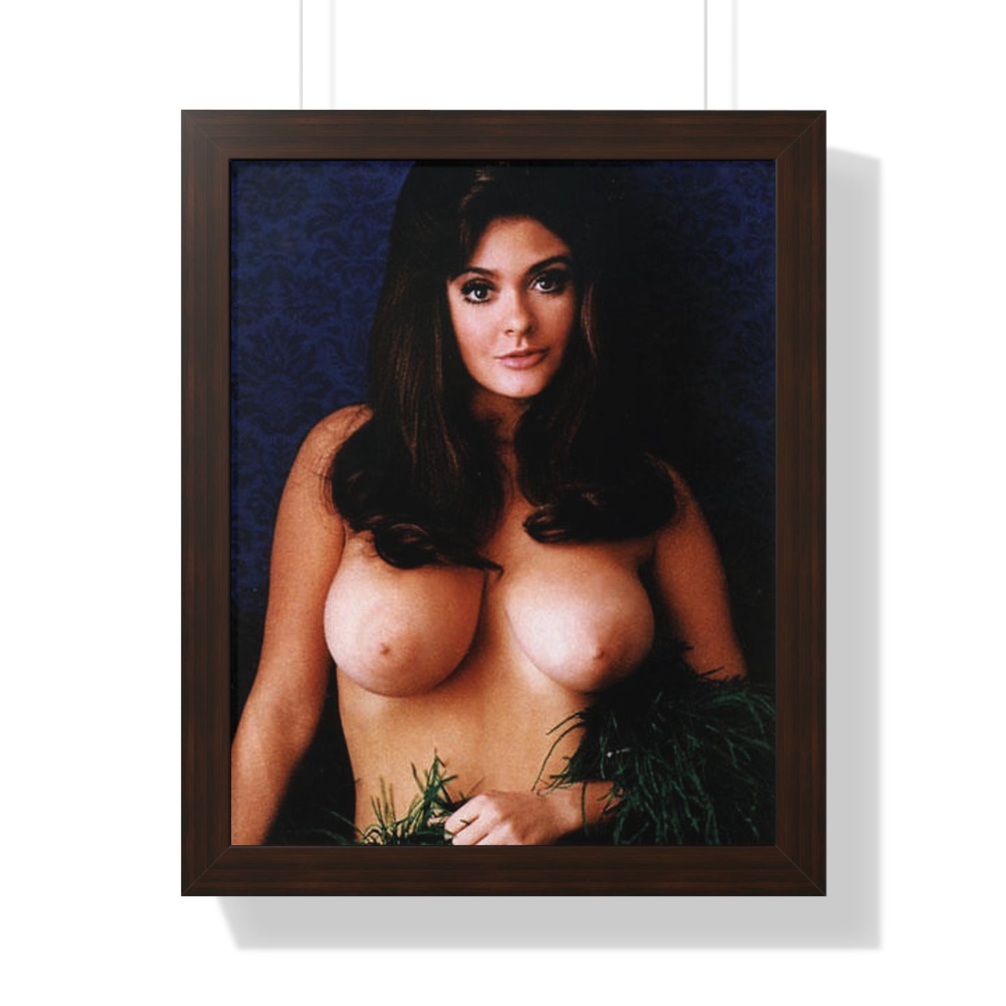 Framed Vertical Poster Playboy Playmate Cynthia Myers Nude