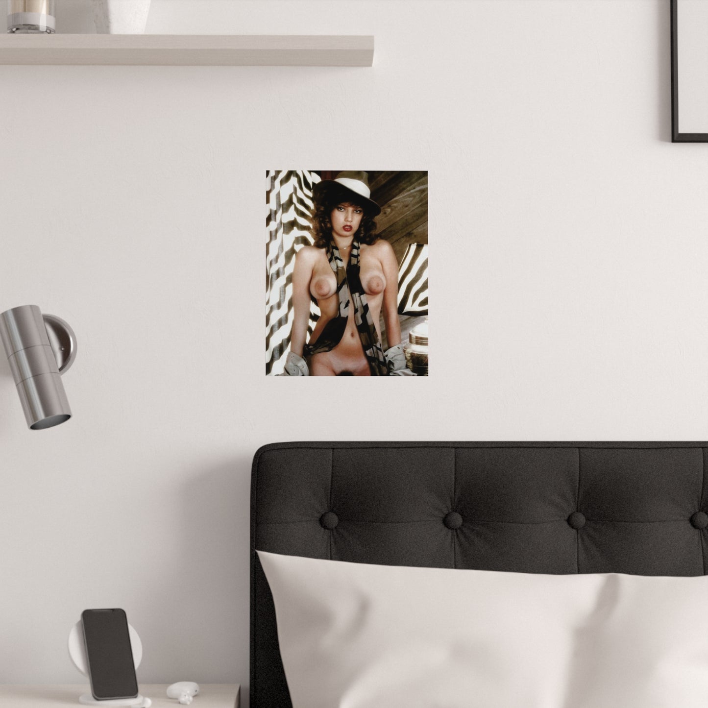 Satin Posters (210gsm) Retro 80s Adult Star Nude