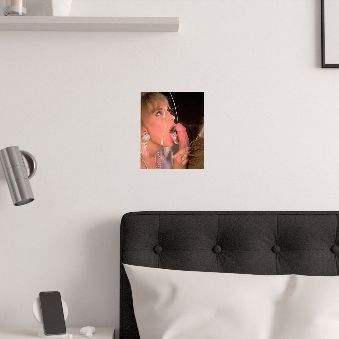 Satin Posters (210gsm) Retro Facial Porn Scene