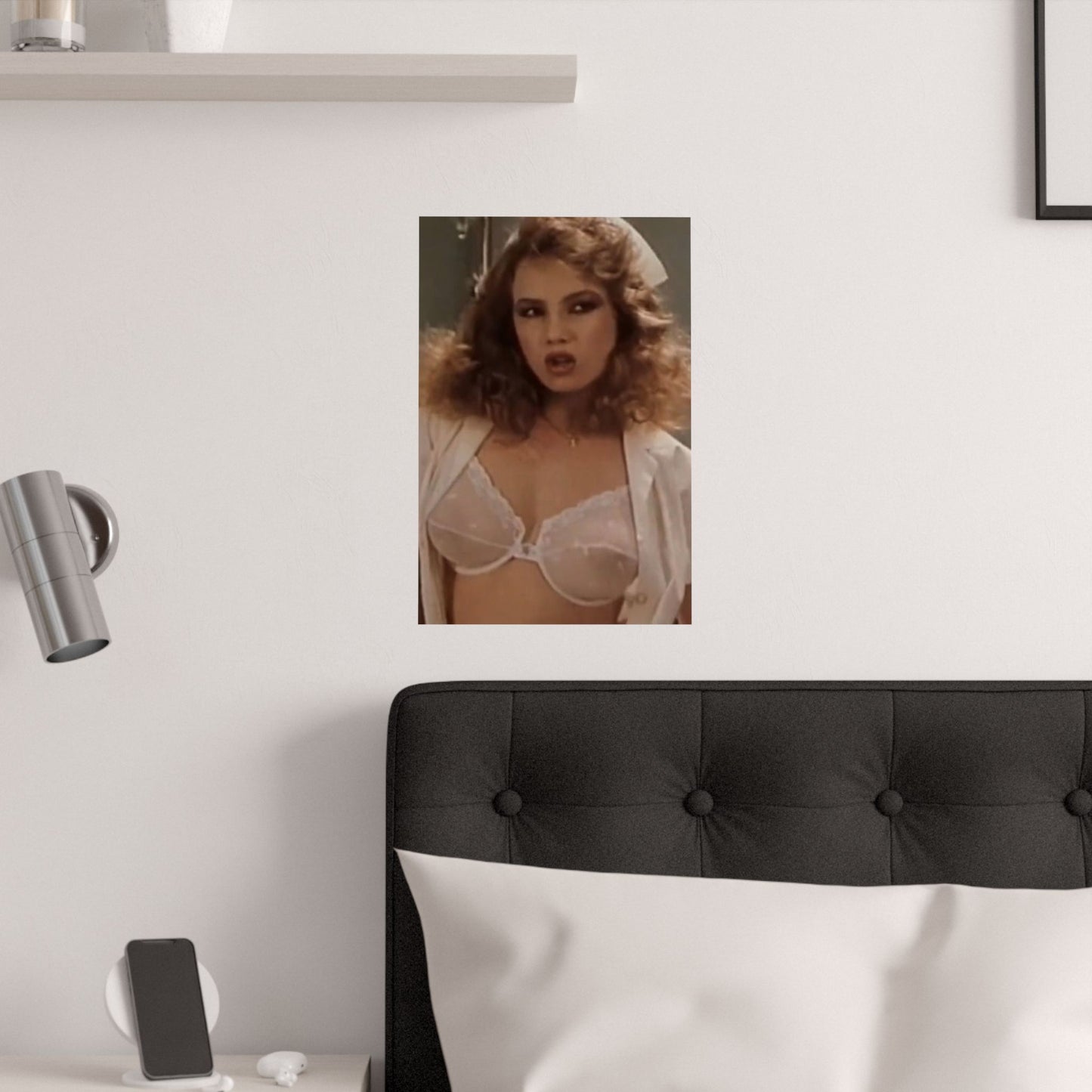 Satin Posters (210gsm) Traci Lords Nude Retro Pornstar Sex