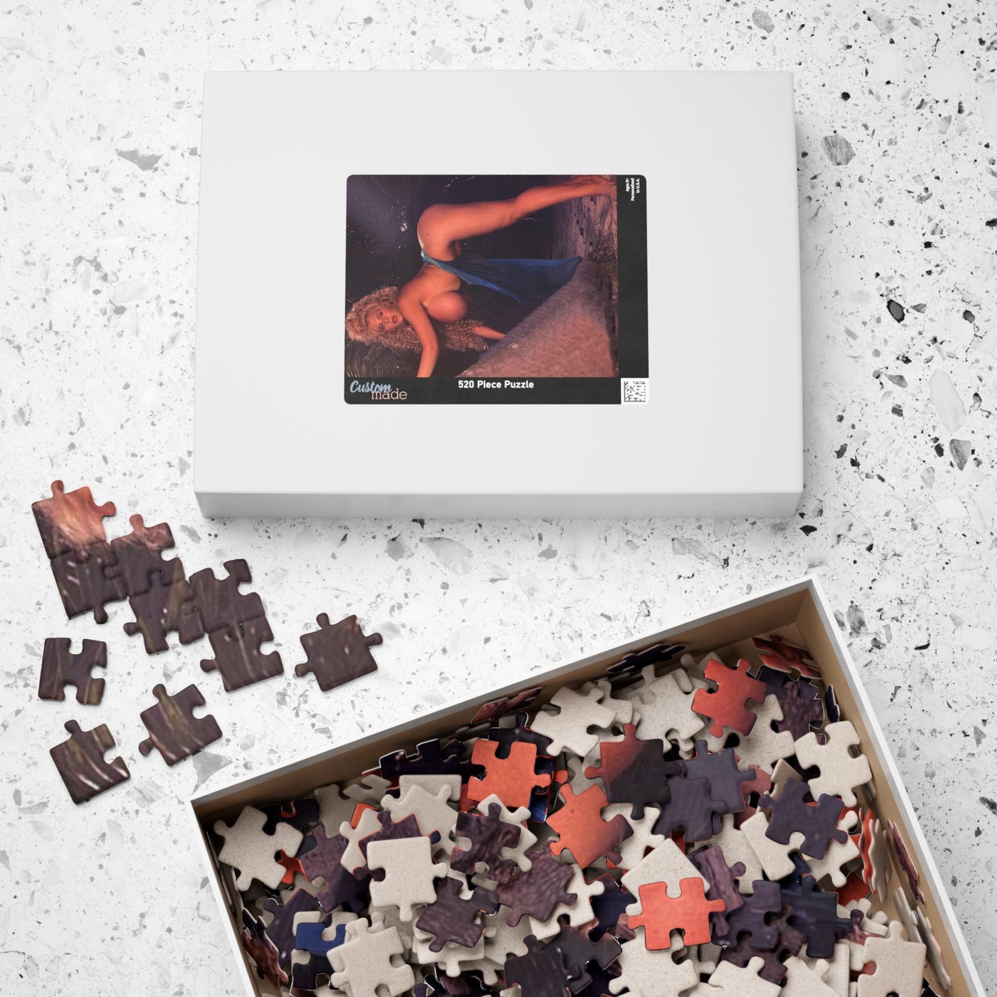 Puzzle (110, 252, 520, 1014-piece) Busty Candy Cantaloupes Nude