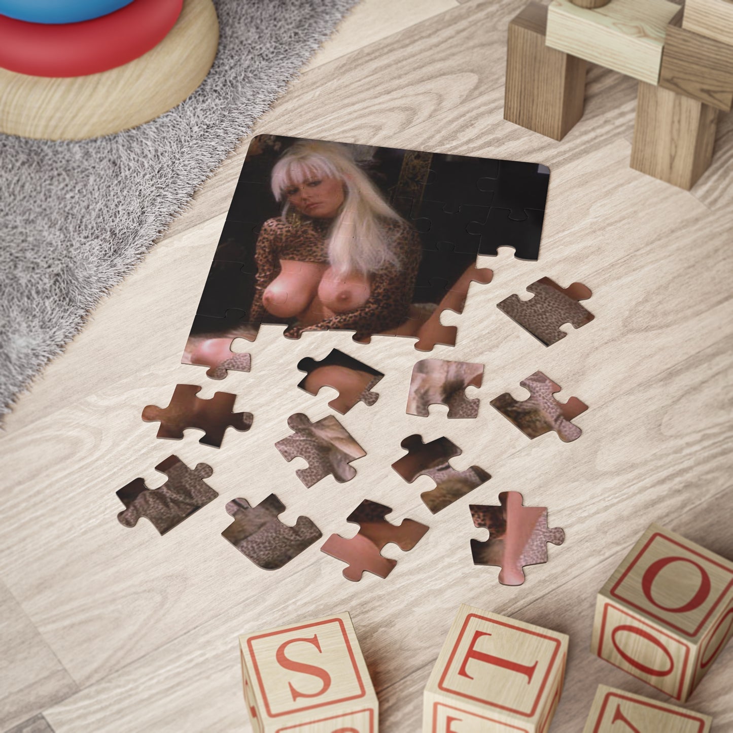 Puzzle, 30-Piece Porn Star Seka Nude