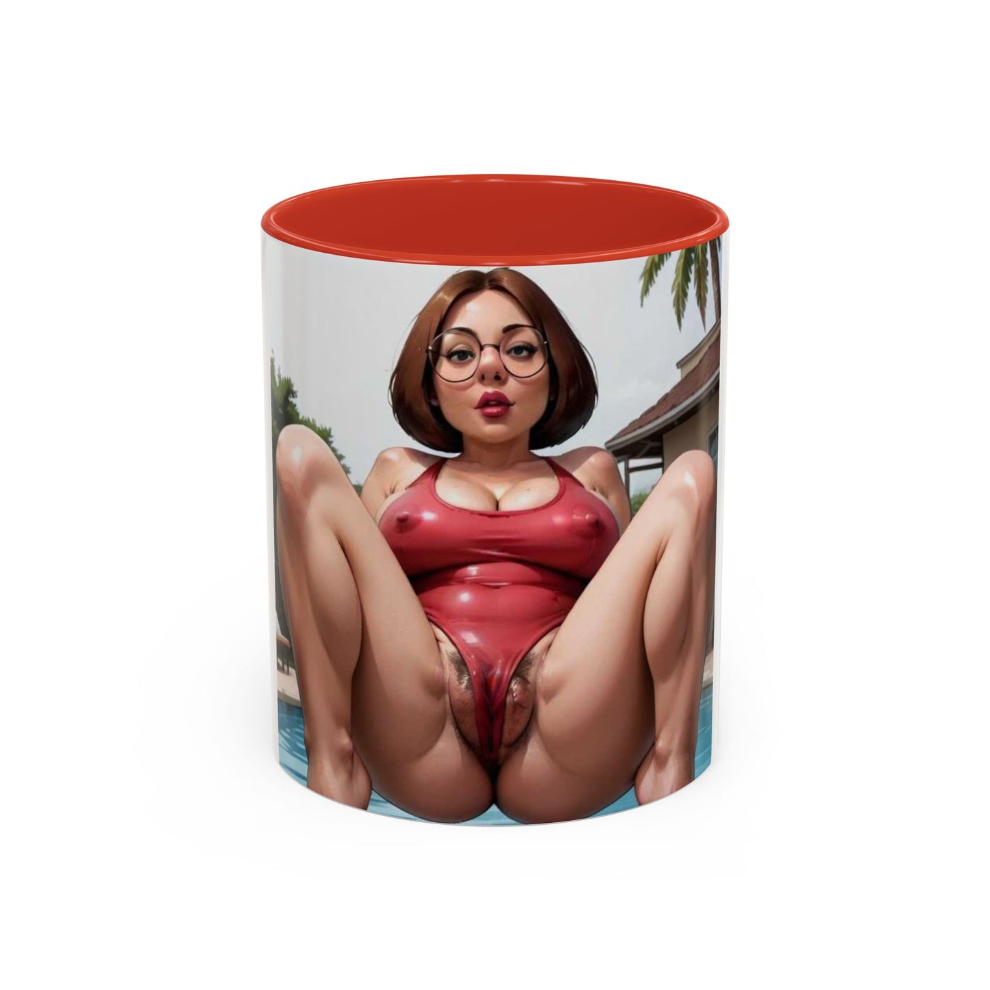 Accent Coffee Mug (11, 15oz) Meg Griffin Nude