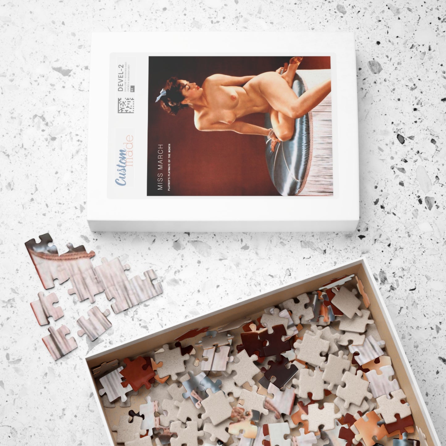 Puzzle (110, 252, 500, 1014-piece) Playboy Playmate March 1954 Dolores Del Monte