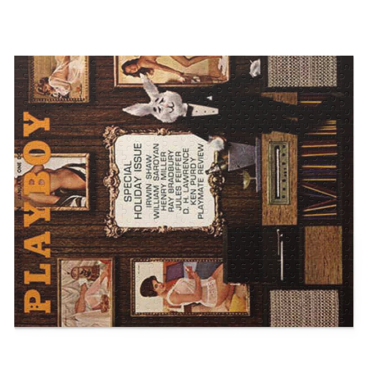 Puzzle (120, 252, 500-Piece) Playboy Cover January 1963
