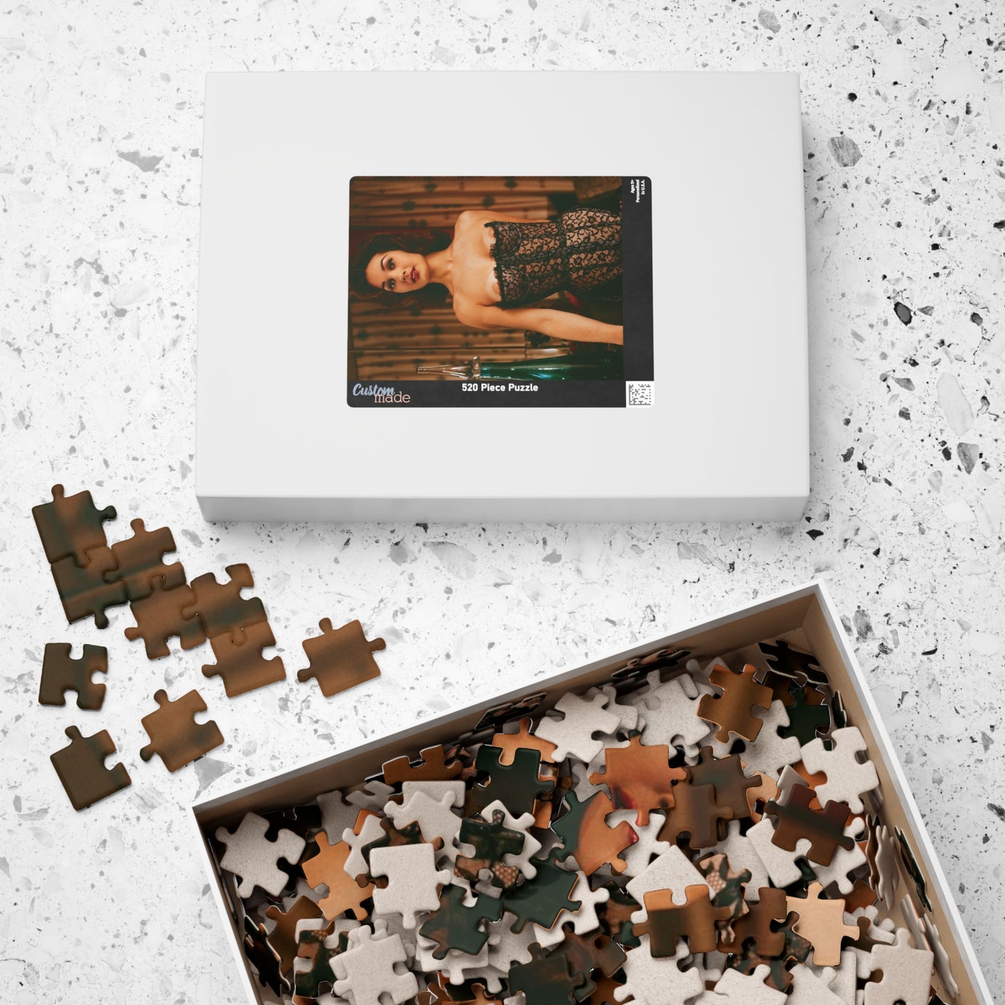Puzzle (110, 252, 500, 1014-piece) Playmate August 1960 Elaine Paul Nude