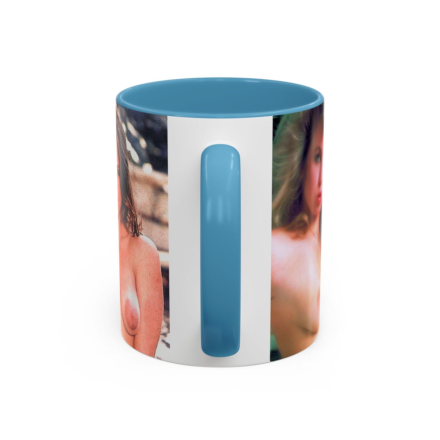Accent Coffee Mug (11, 15oz) Traci Lords Nude Naked Retro