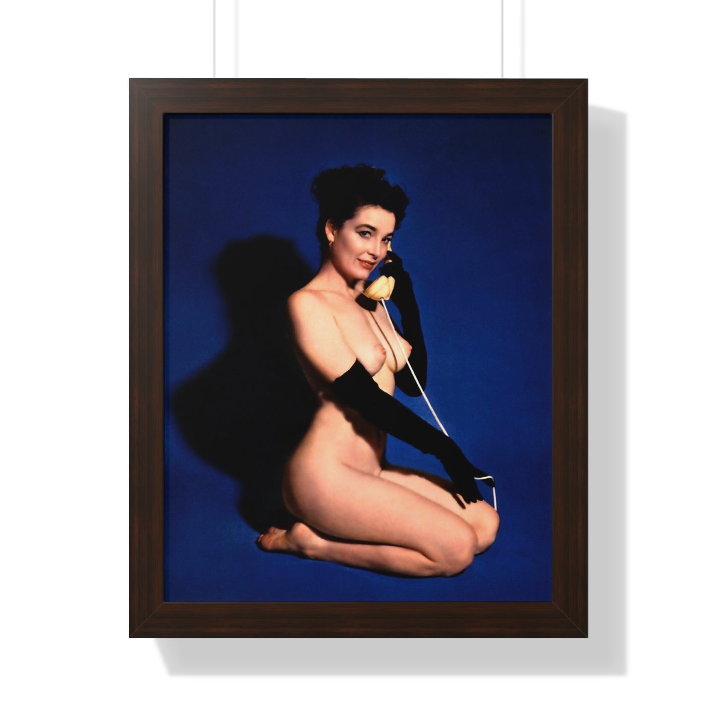 Framed Vertical Poster Playboy Playmate June 1954 Margie Harrison