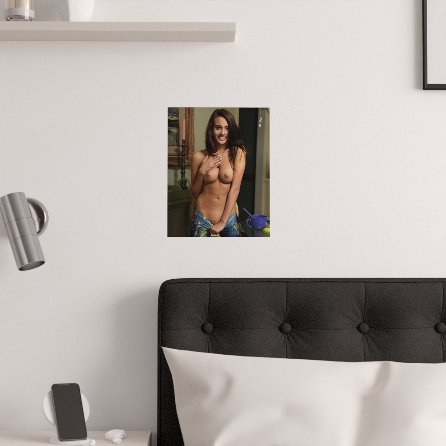 Satin Posters (210gsm) Pornstar Janice Griffith Nude
