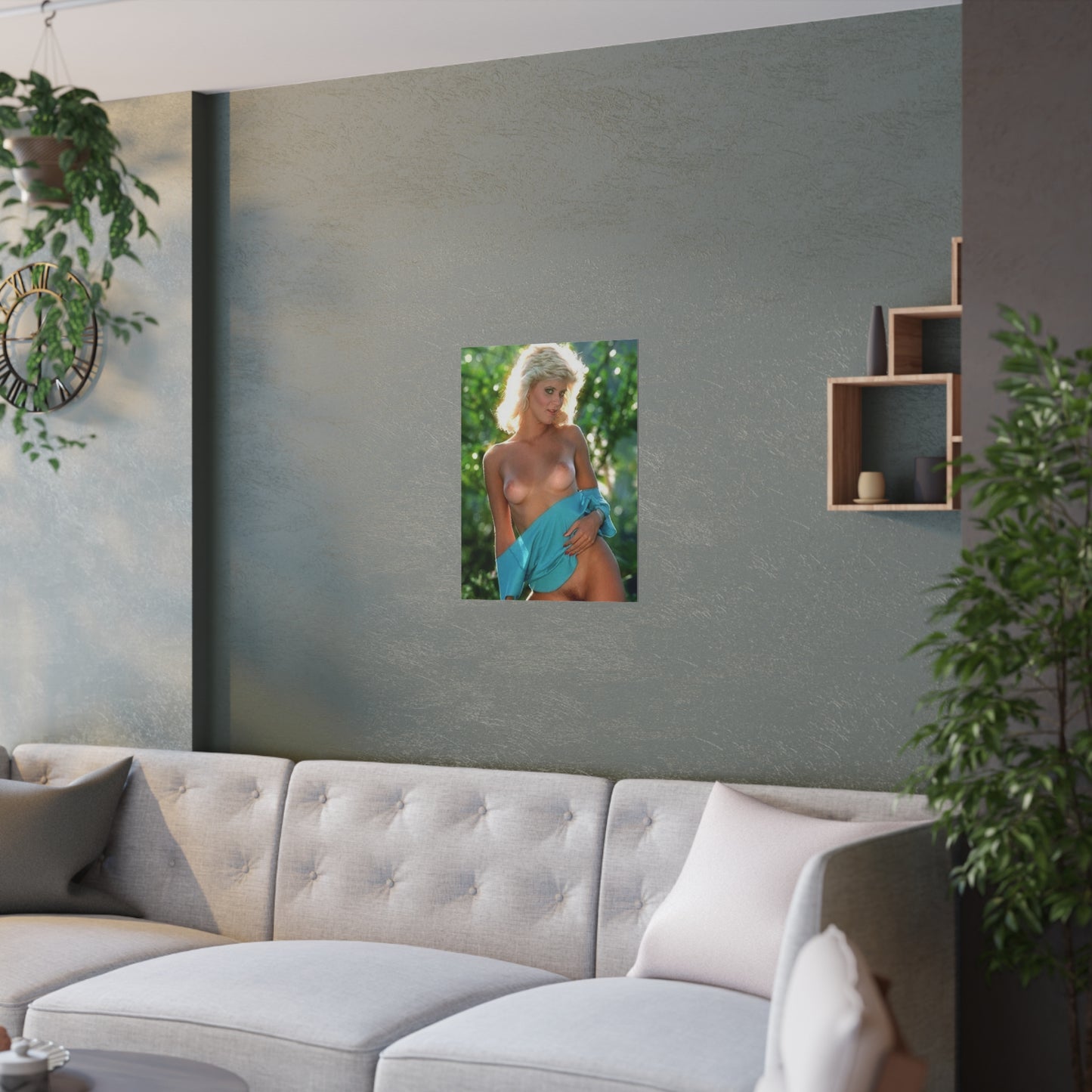 Satin Posters (210gsm) Ginger Lynn Nude
