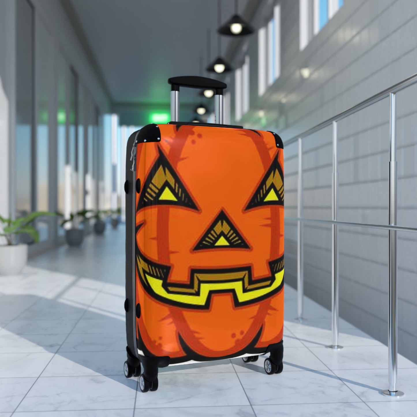 Suitcase Halloween Theme Vacation