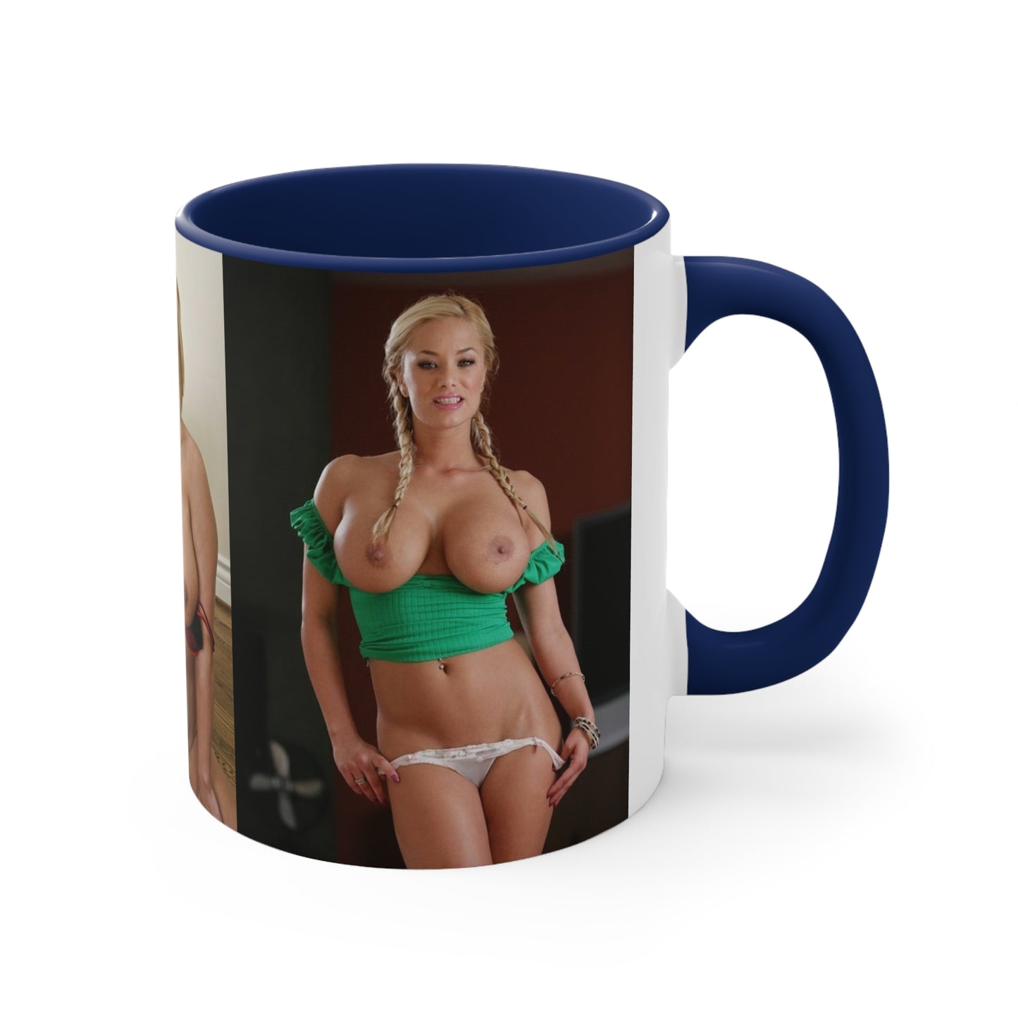 Accent Coffee Mug, 11oz Adult Star Shyla Stylez Nude