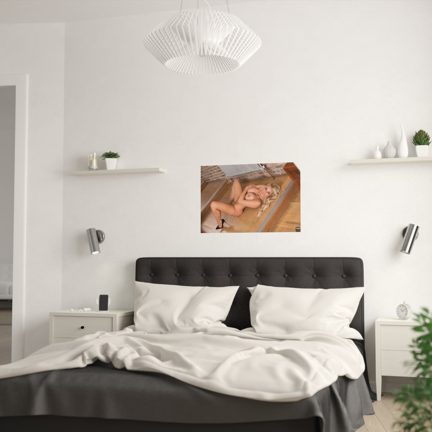 Satin Posters (210gsm) Sexy Naked Nude Pornstar