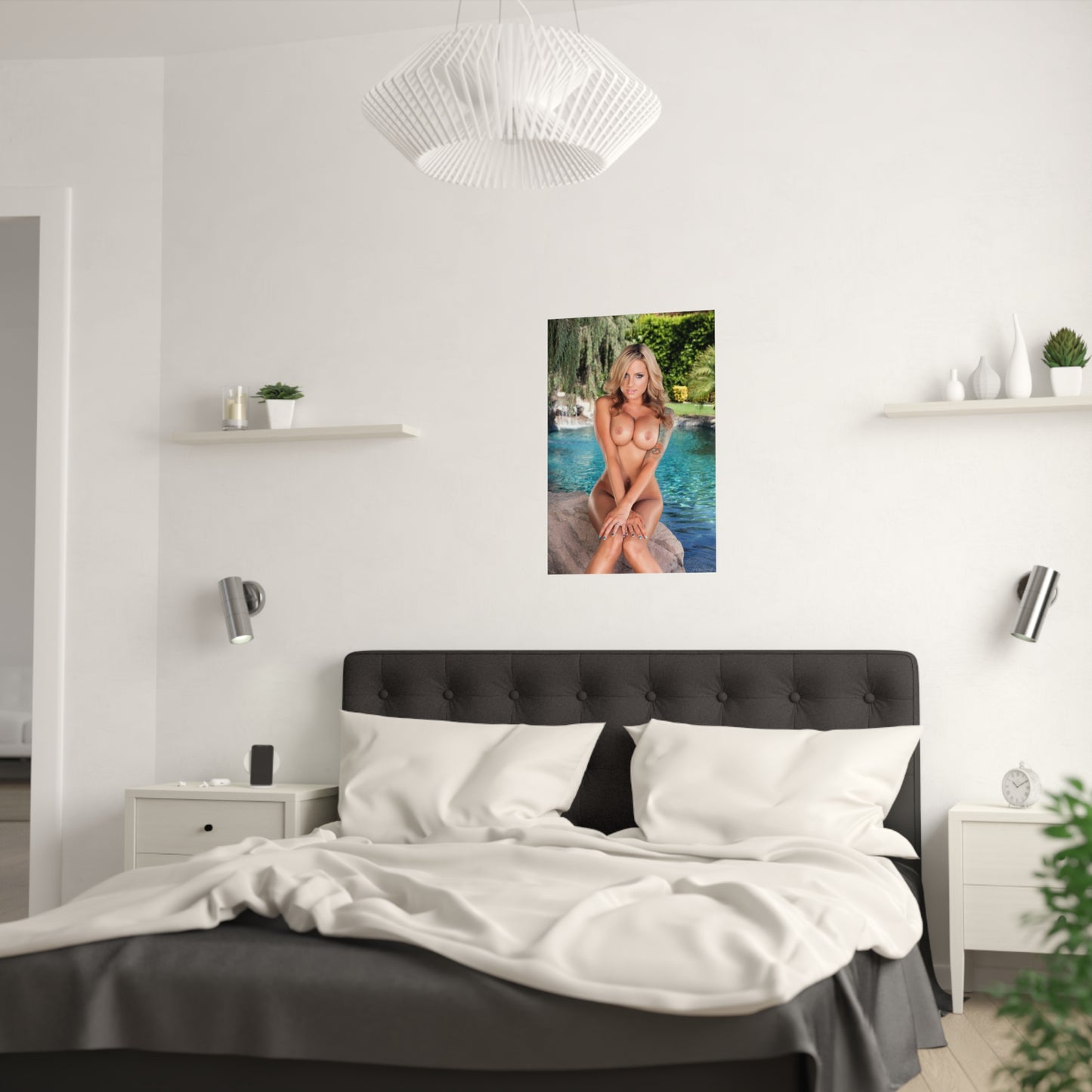 Satin Posters (210gsm) Pornstar Teagan Presley Nude