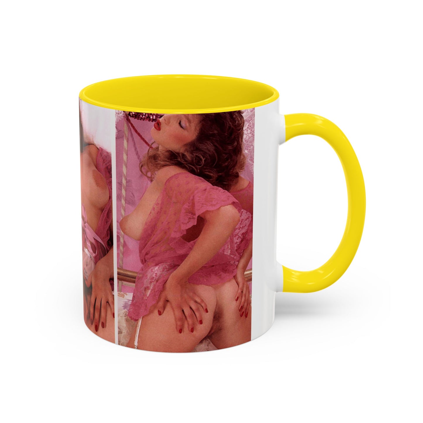 Accent Coffee Mug (11, 15oz) Traci Lords Nude