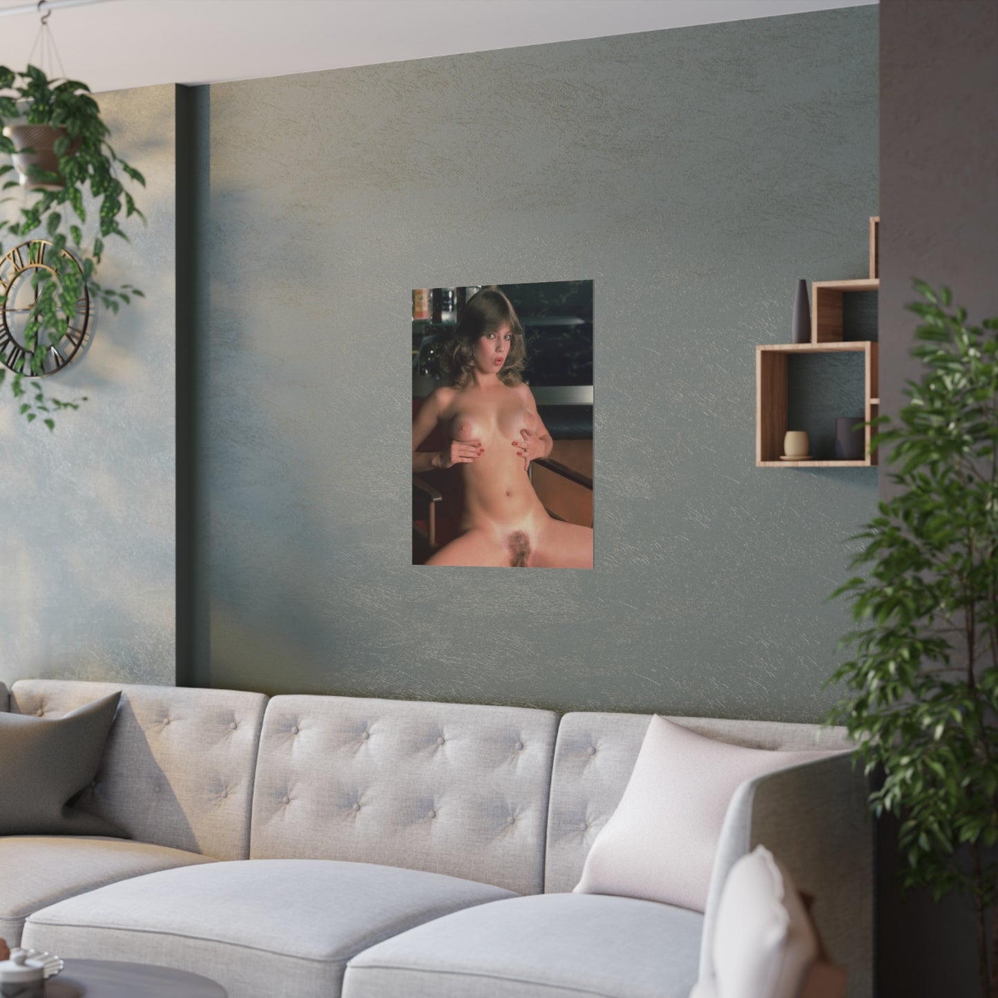 Satin Posters (210gsm) Retro Porn Star 1980s Traci