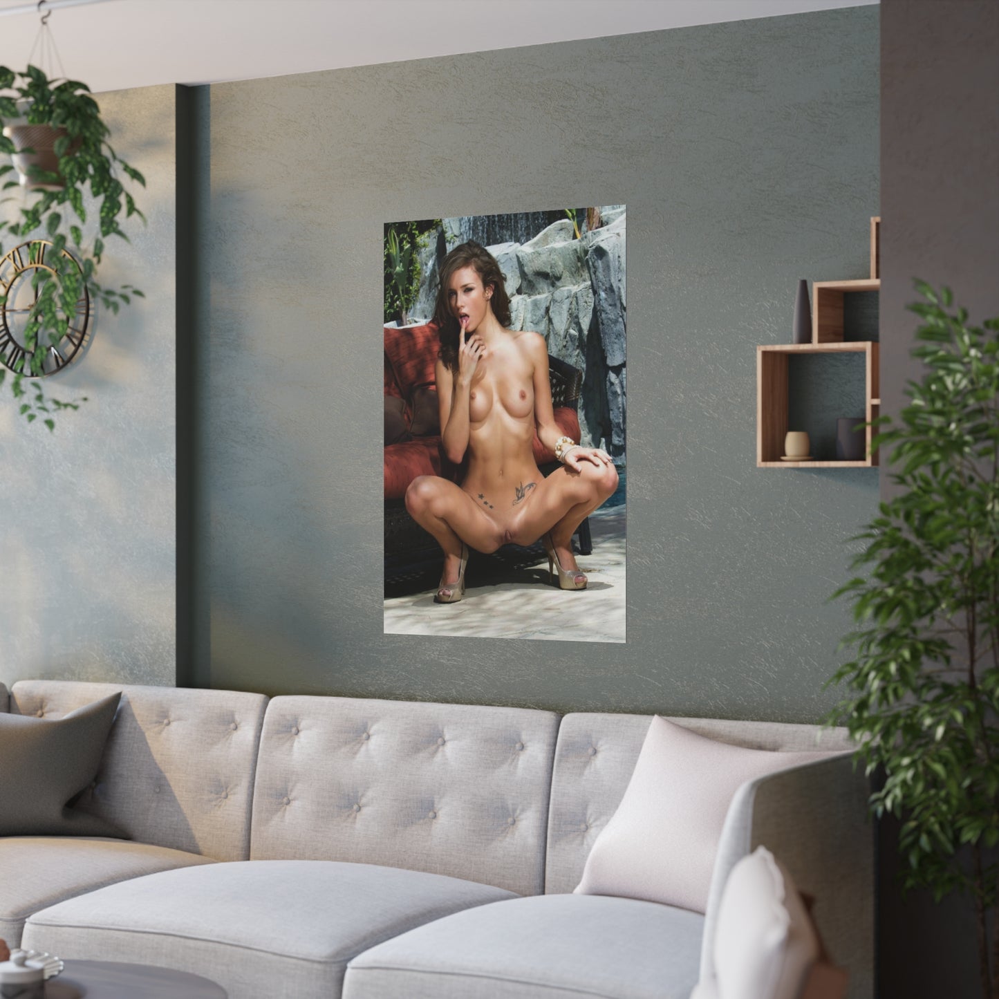 Satin Posters (210gsm) Malena Morgan Nude