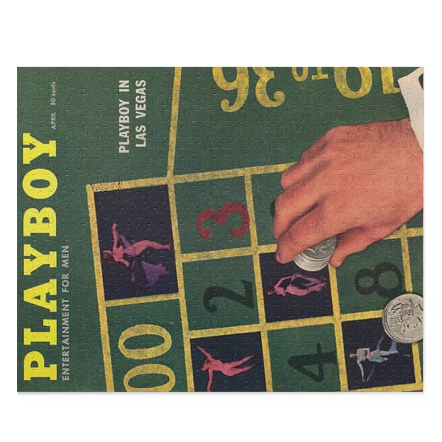 Puzzle (120, 252, 500-Piece) Playboy Cover April 1958