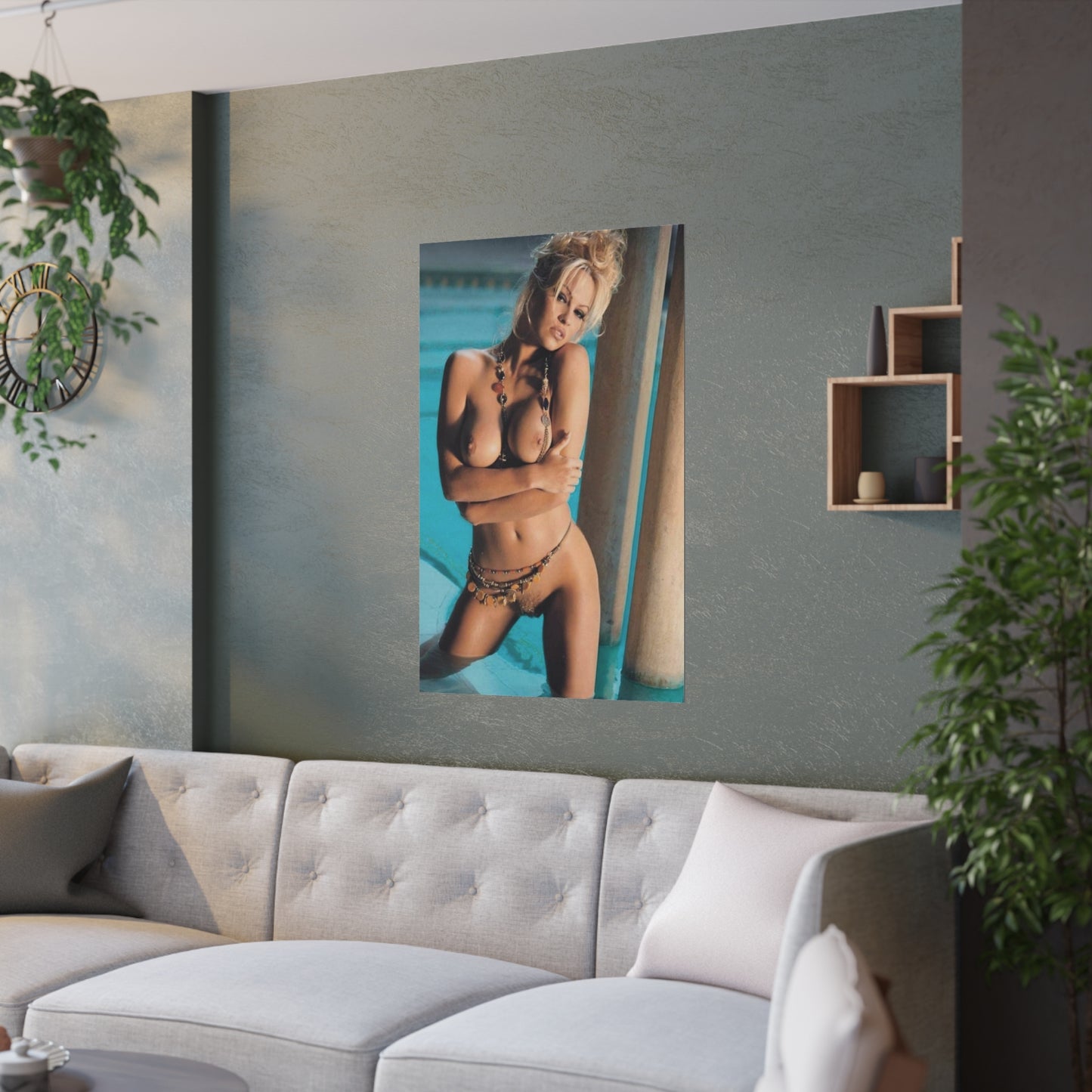 Satin Posters (210gsm) Pamela Nude
