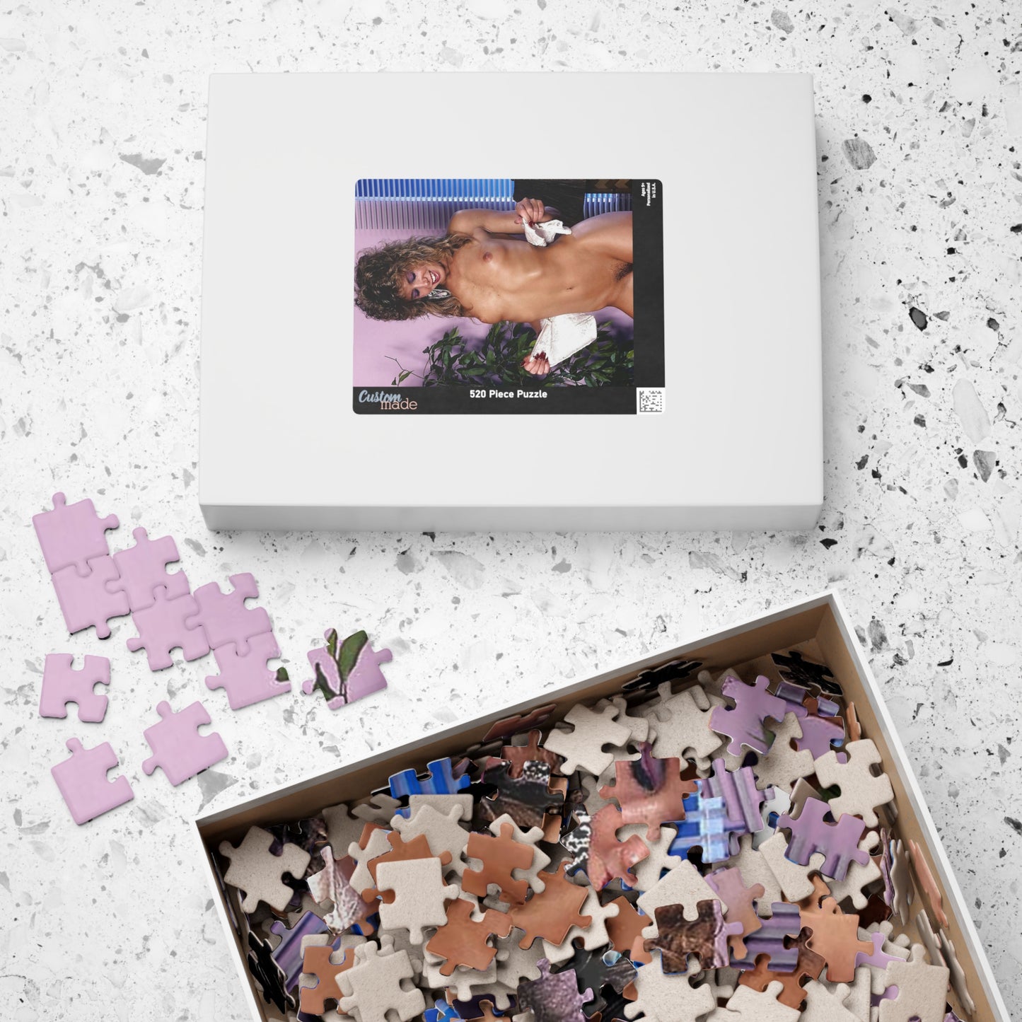 Puzzle (110, 252, 520, 1014-piece) Retro Adult Star Blondi Bee Nude