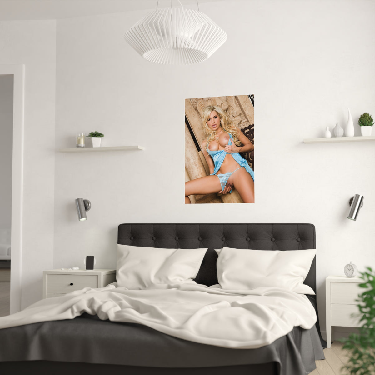 Satin Posters (210gsm) Teagan Presley