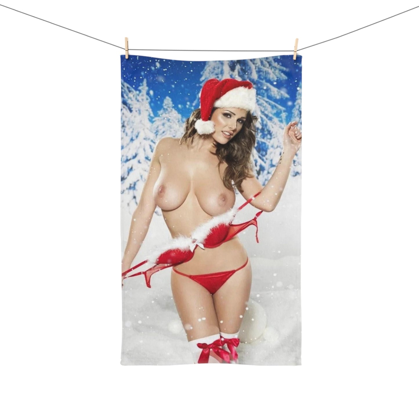 Hand Towel Christmas Pornstars Nude