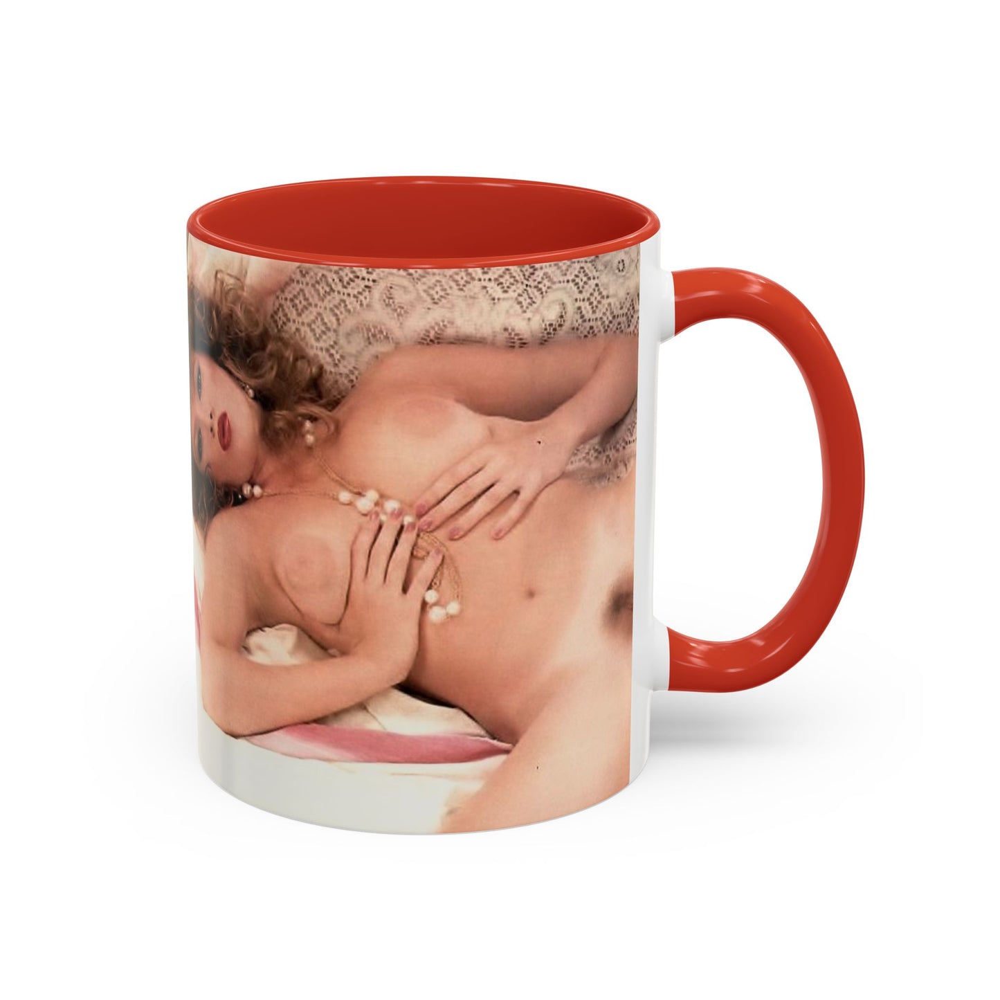 Accent Coffee Mug (11, 15oz) Traci Lords Nude