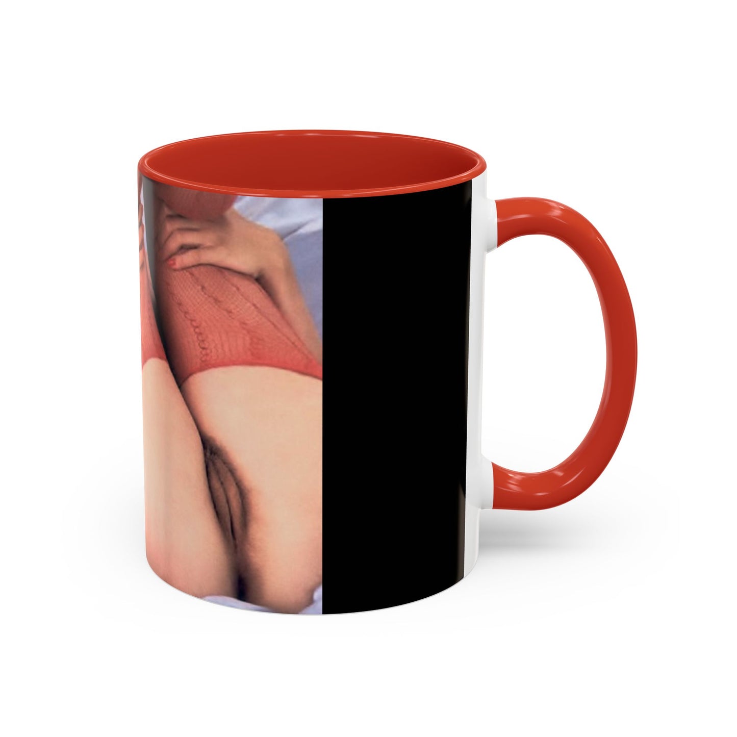 Accent Coffee Mug (11, 15oz) Traci Lords Naked Nude Retro