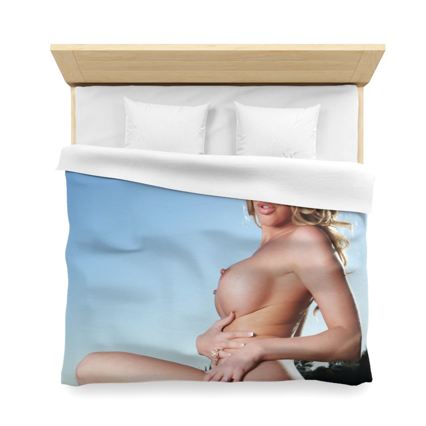 Microfiber Duvet Cover Penthouse Pet October 2012 Samantha Saint
