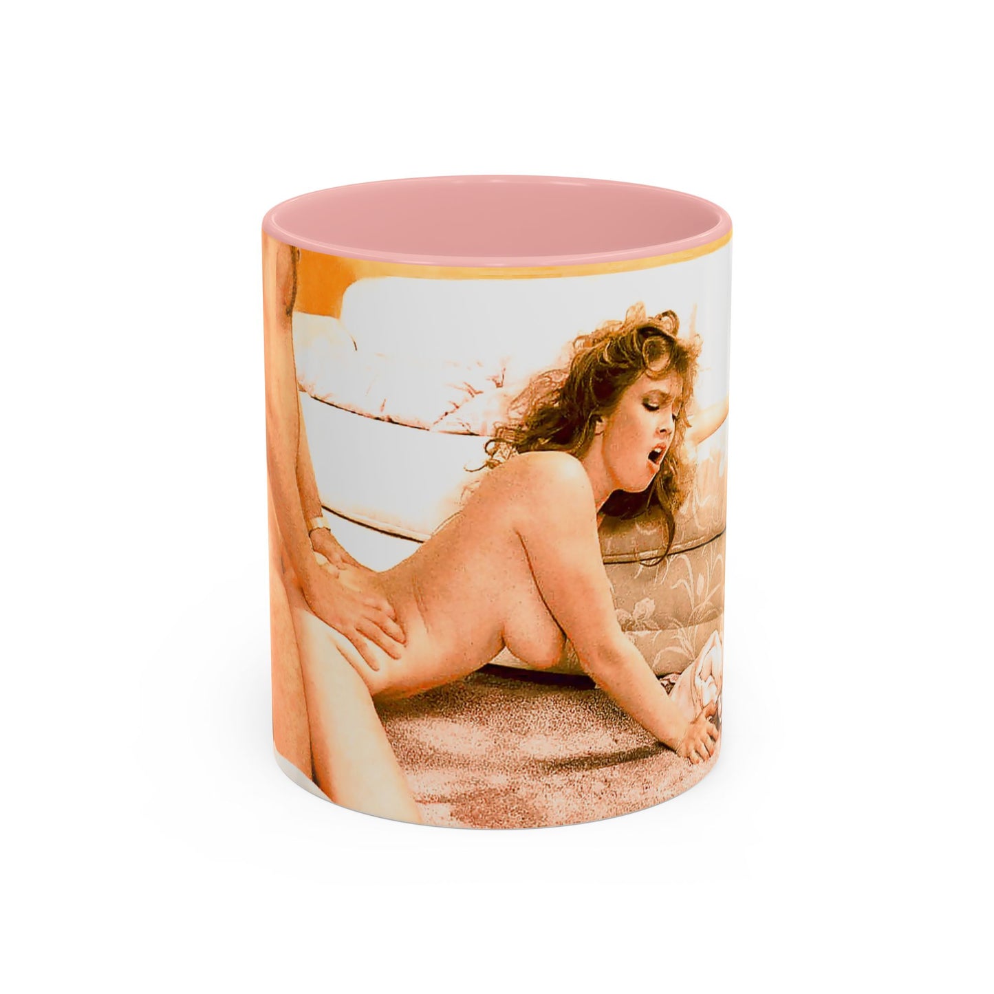 Accent Coffee Mug (11, 15oz) Traci Lords Nude Naked Fucking Retro