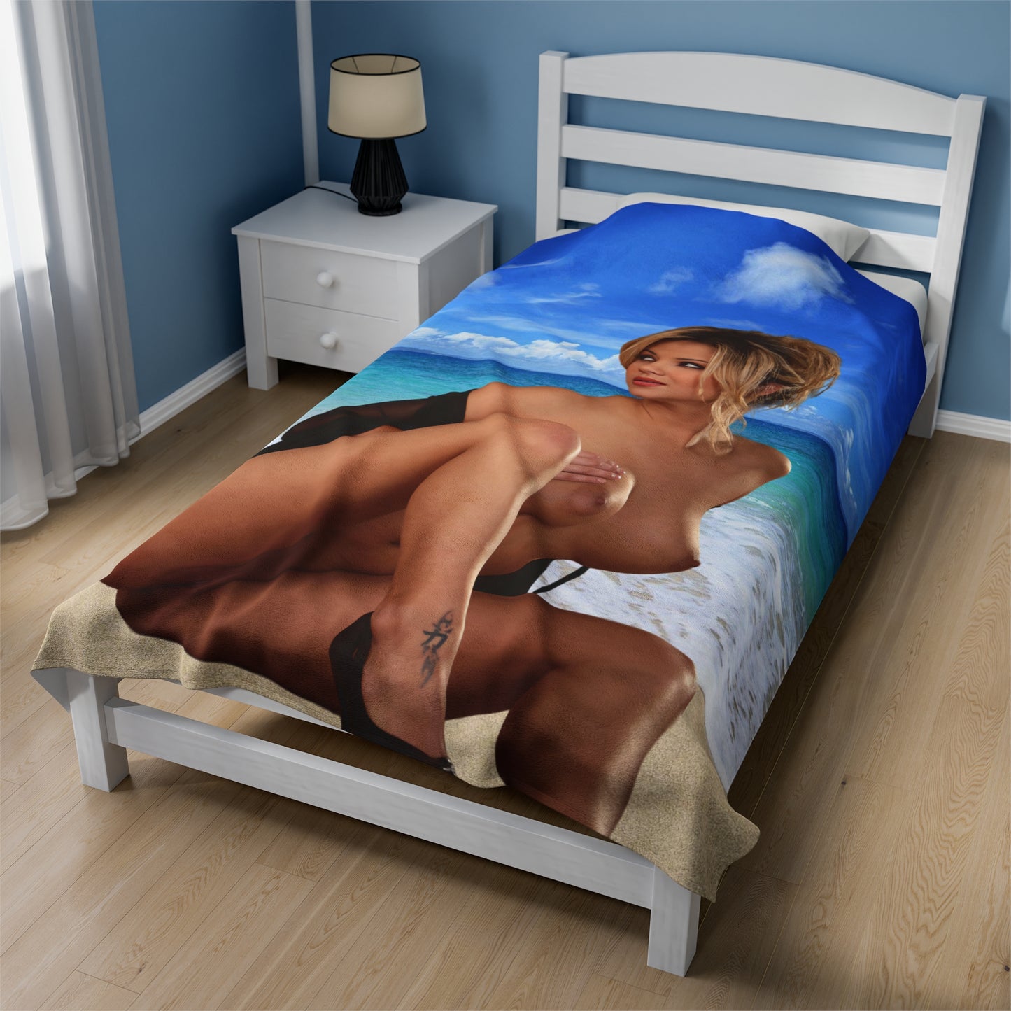 Velveteen Plush Blanket Porn Star Ashlynn Brooke