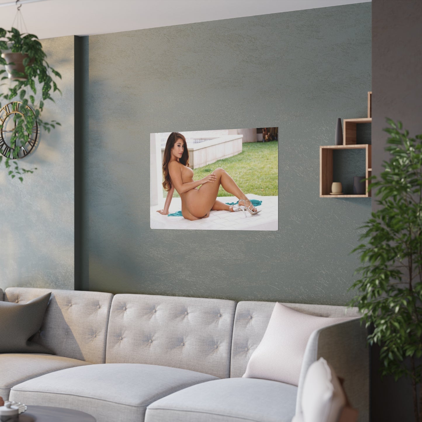 Satin Posters (210gsm) Eva Lovia Nude