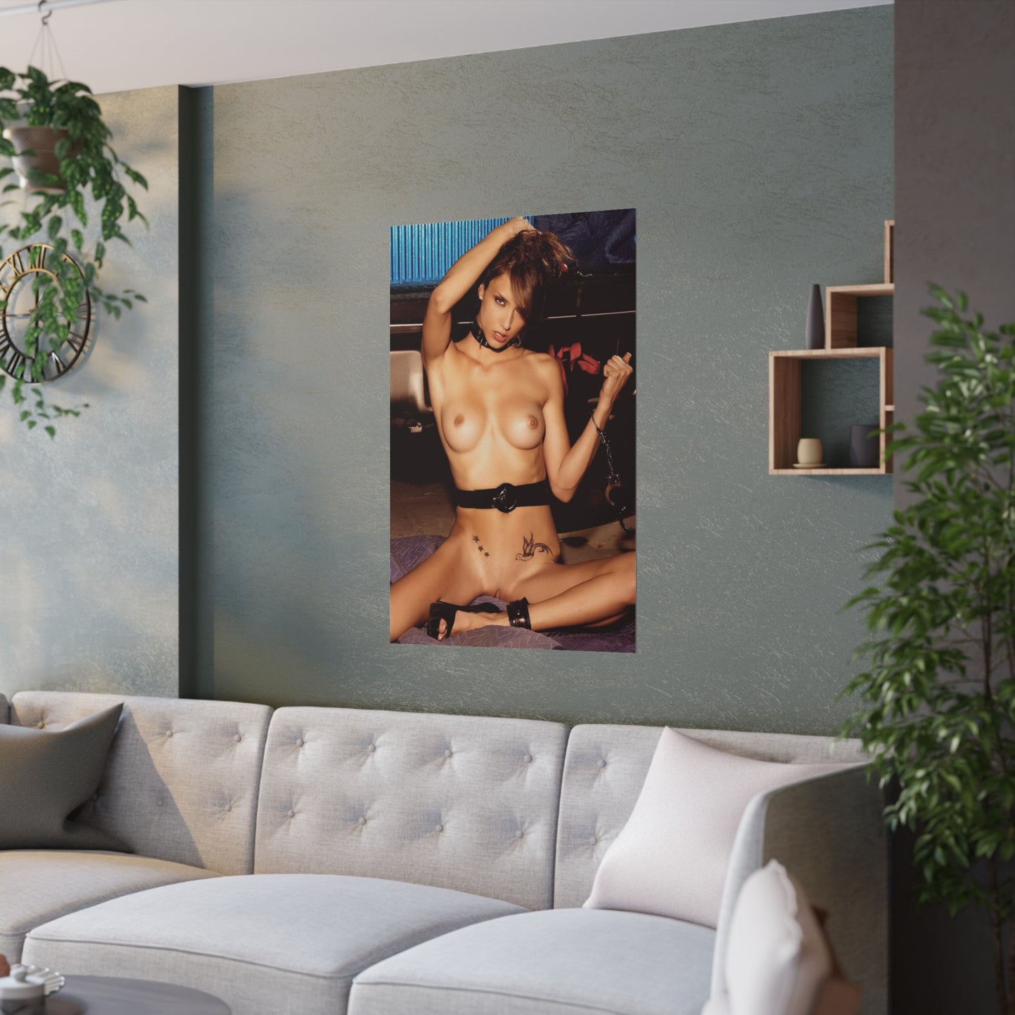 Satin Posters (210gsm) Malena Morgan Nude