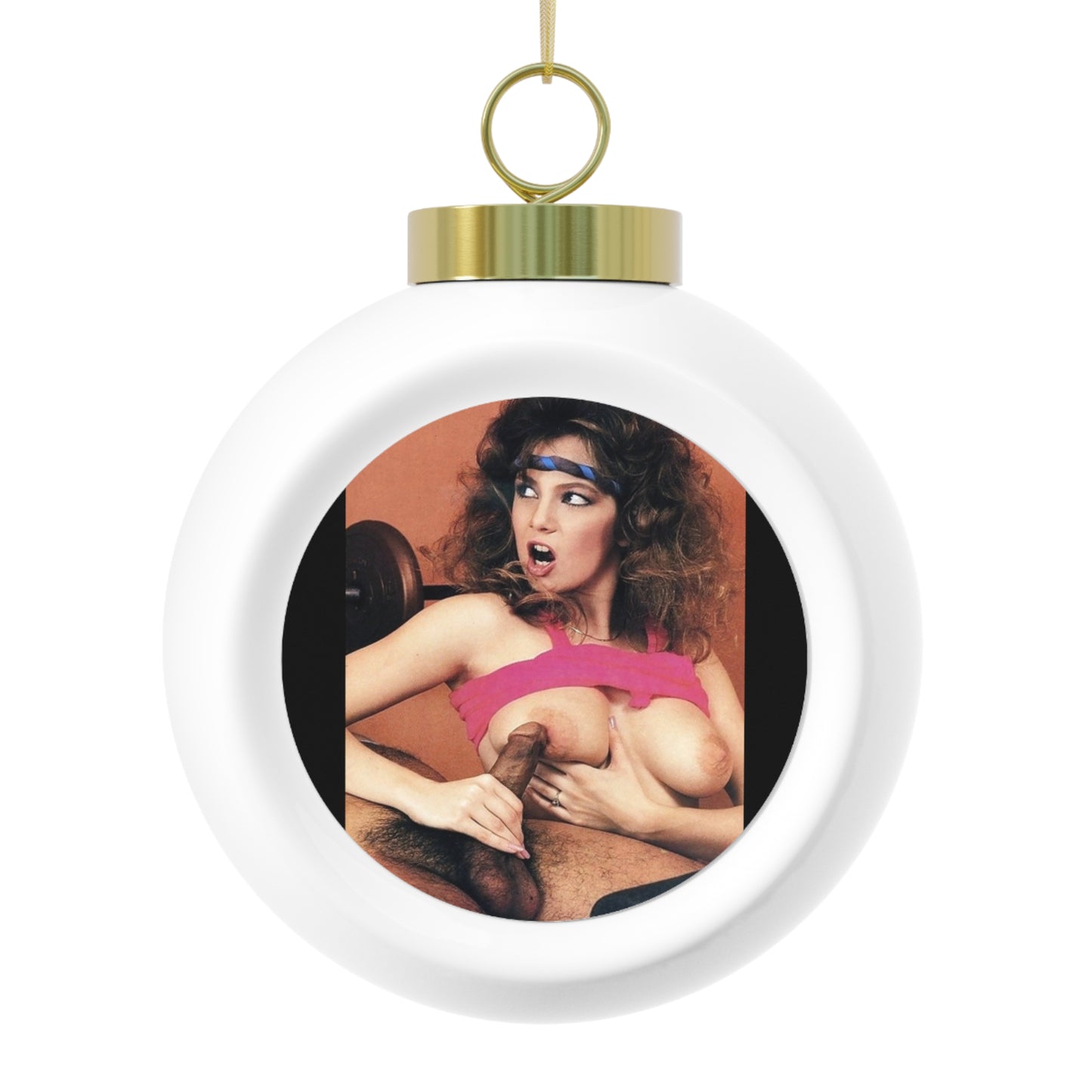 Christmas Ball Ornament Traci Lords Nude Naked Retro Fuck Sex