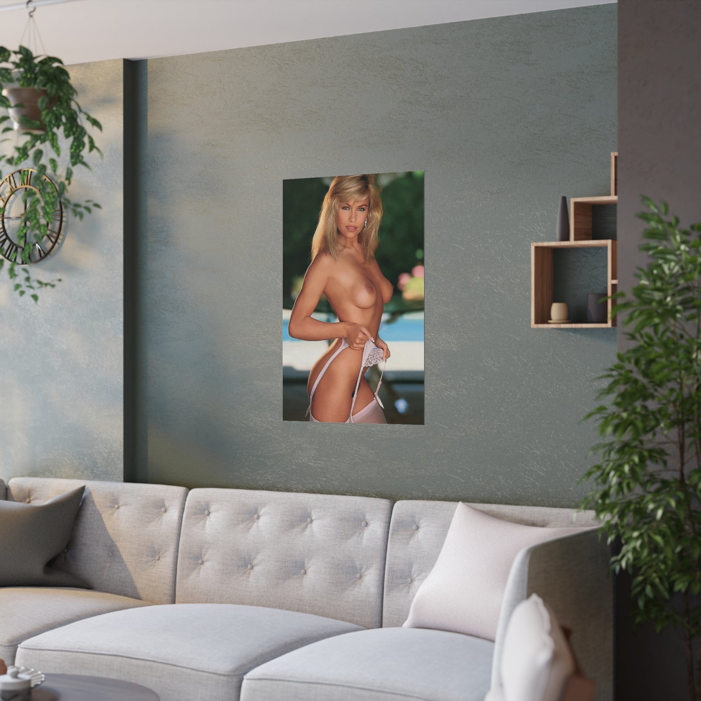 Satin Posters (210gsm) Pamela Nude