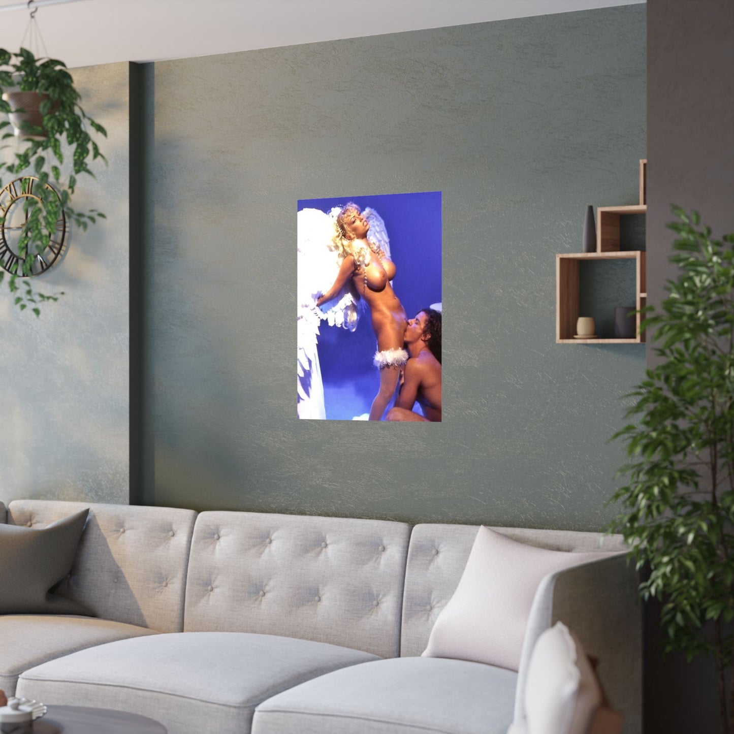 Satin Posters (210gsm) Jenna Jameson Nude Angel