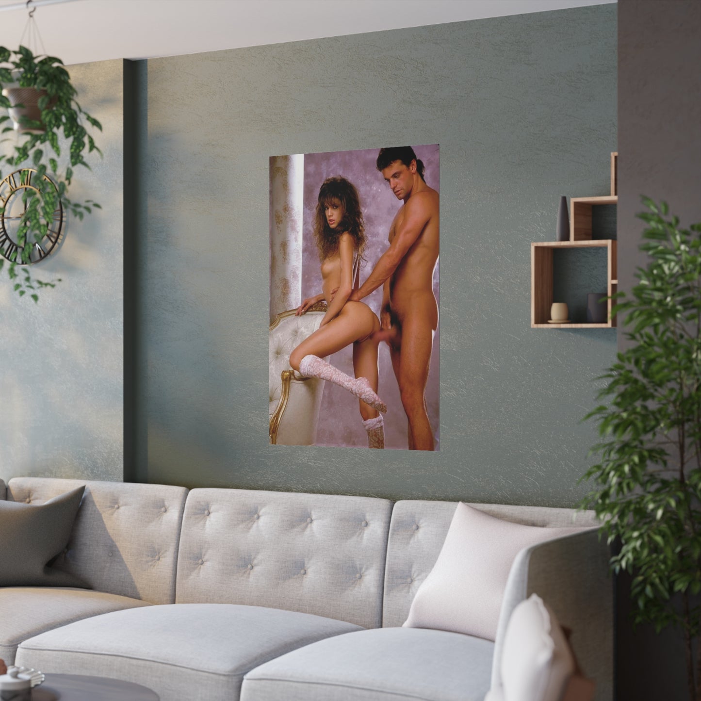 Satin Posters (210gsm) Racquel Darrian Nude