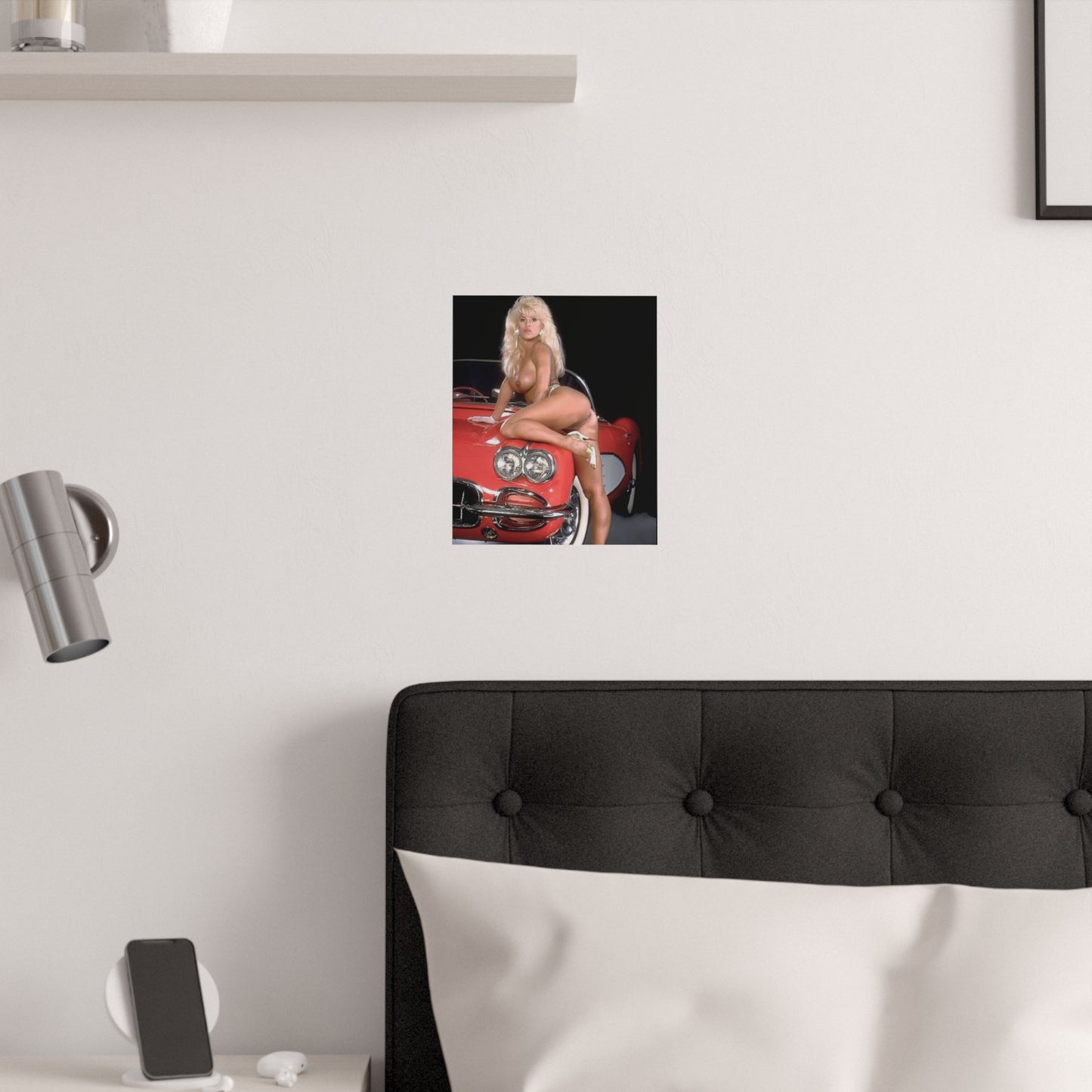 Satin Posters (210gsm) Retro 1980s Porn Star Amber Lynn