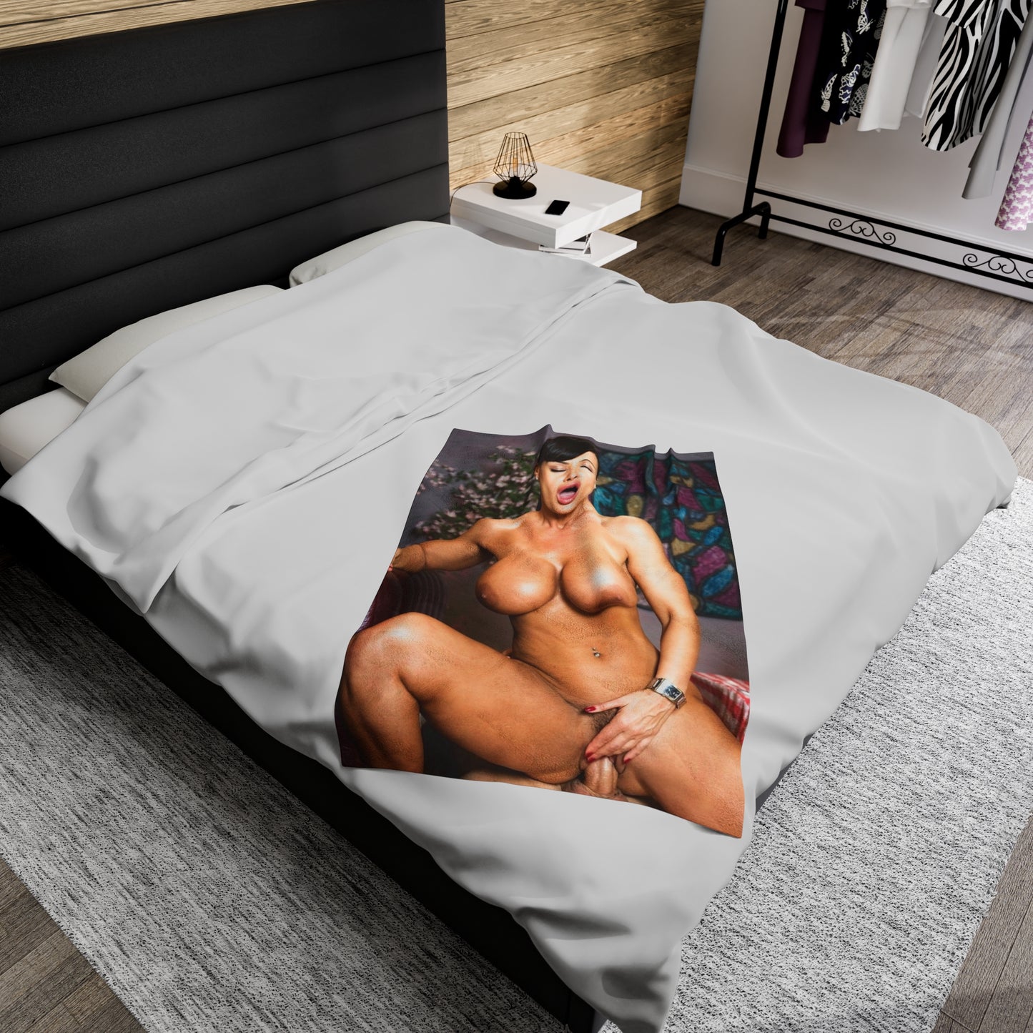 Velveteen Plush Blanket Porn Porno Lisa Ann Fucking Naked Nude