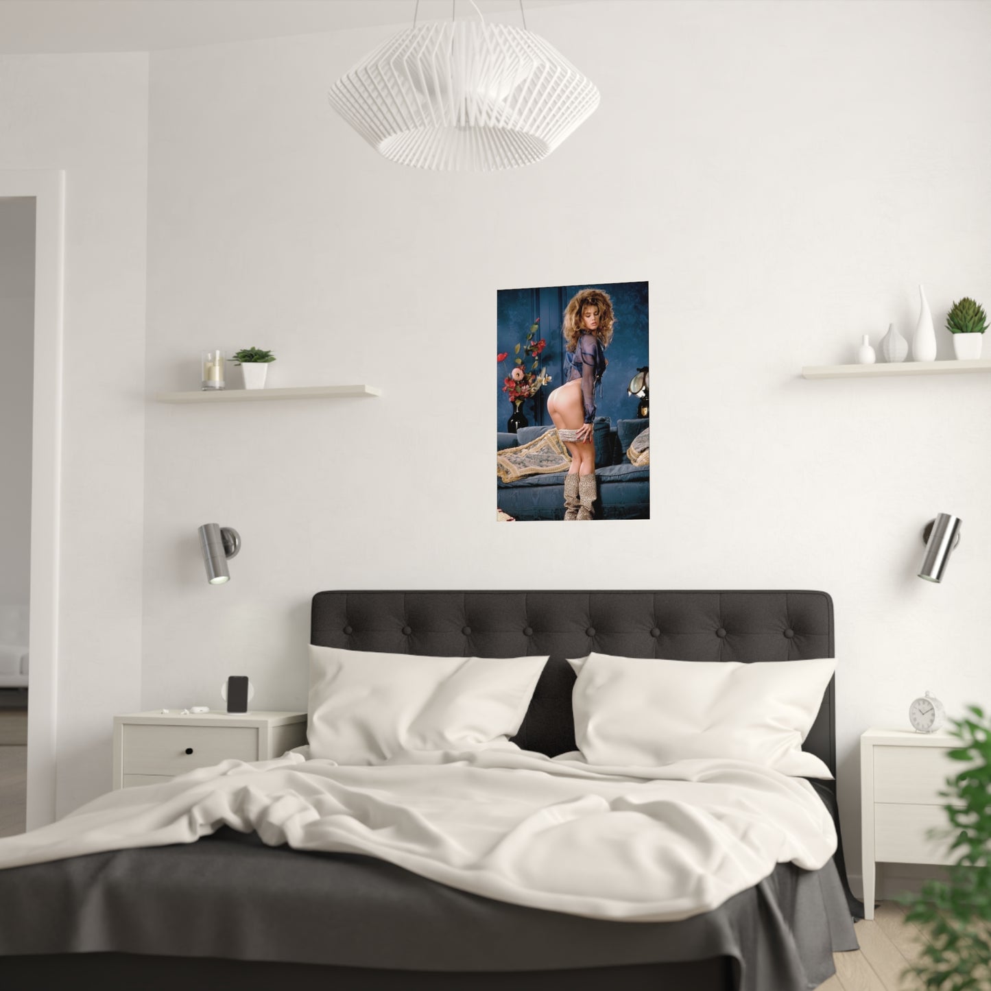 Satin Posters (210gsm) Pornstar Racquel Darrian Nude