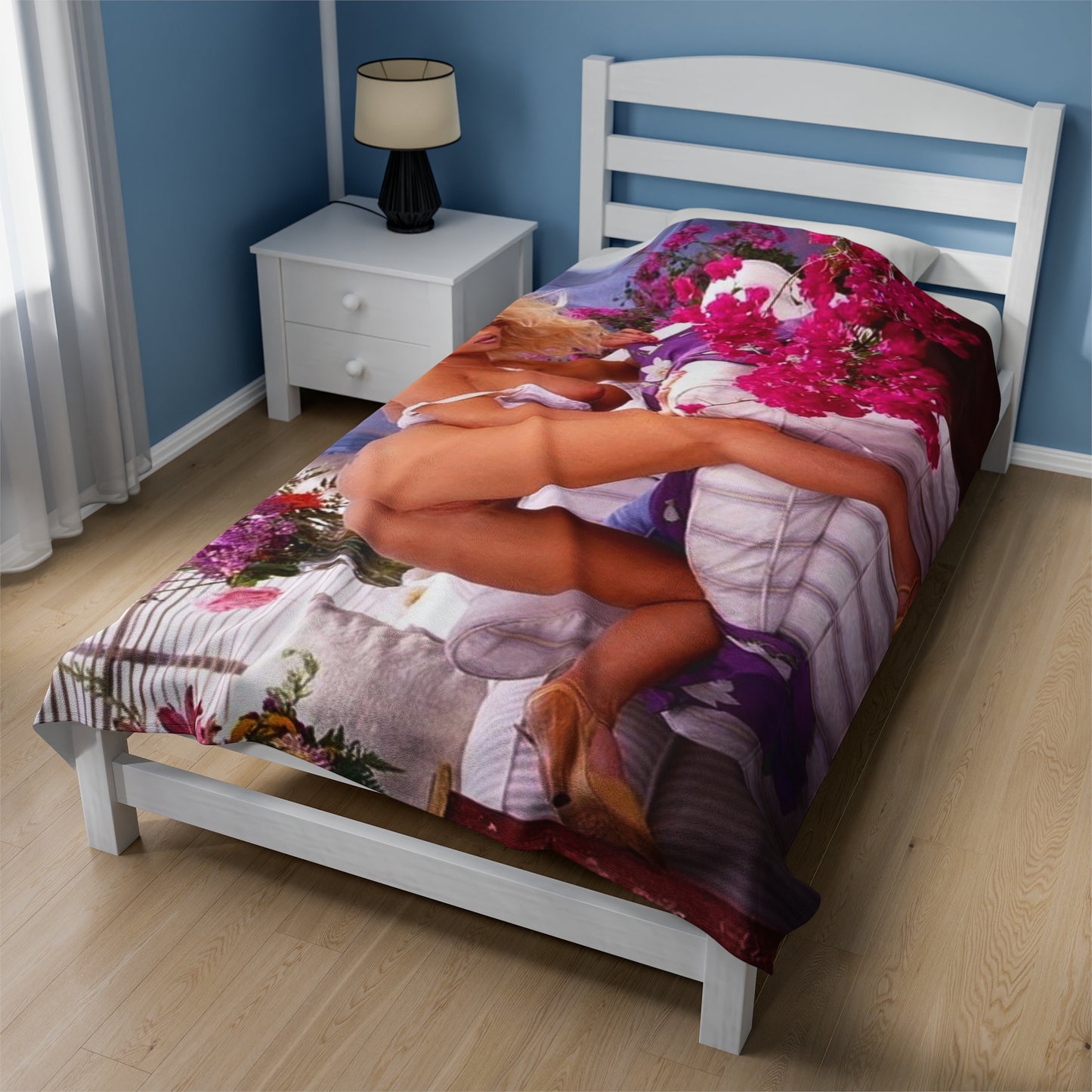 Velveteen Plush Blanket Pornstar Nikki Tyler Nude