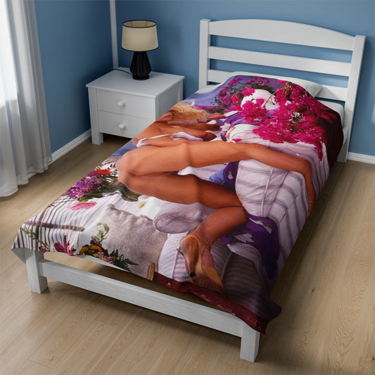 Velveteen Plush Blanket Pornstar Nikki Tyler Nude