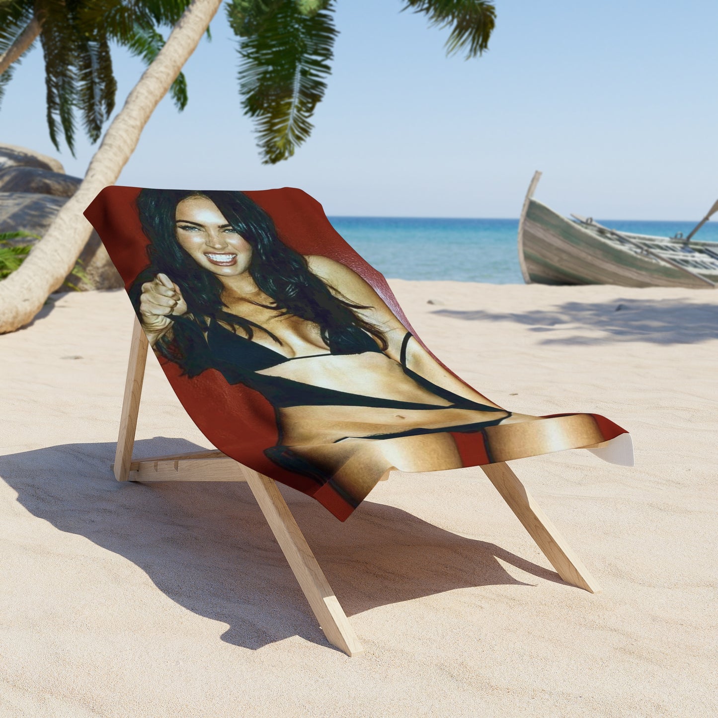 Beach Towel Megan Fox