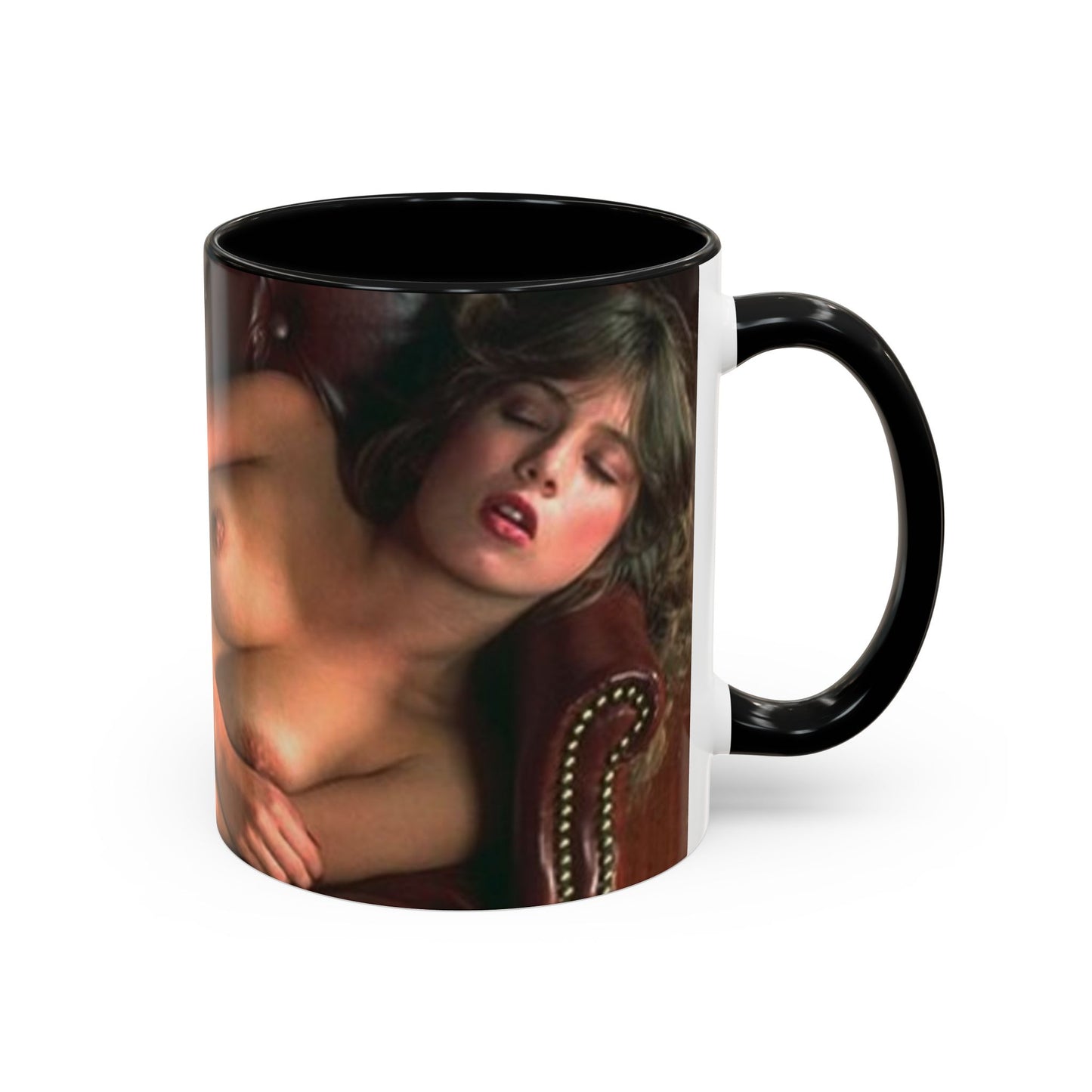 Accent Coffee Mug (11, 15oz) Retro Porn Star Traci Lords